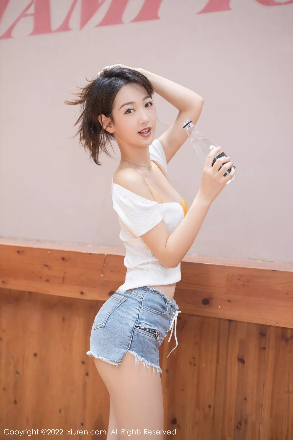 秀人集.com_[XiuRen秀人网]No.5258_模特唐安琪广州-云南旅拍篮球宝贝装扮黄色蕾丝内衣诱惑写真80P