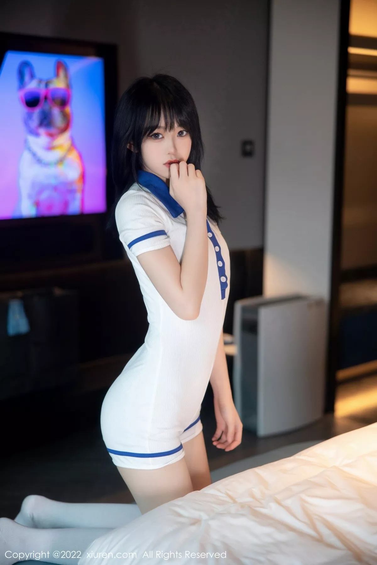 秀人集.com_[XiuRen秀人网]No.5291_模特奶瓶性感白色水手服饰配白色长袜秀苗条身材迷人美腿写真88P
