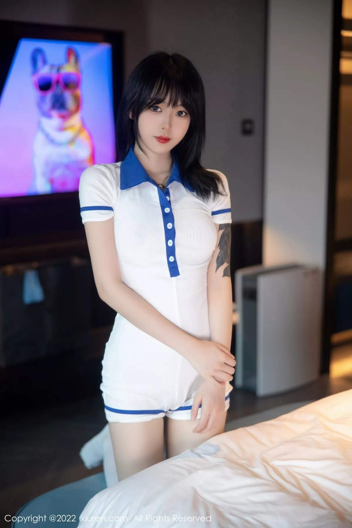 秀人集.com_[XiuRen秀人网]No.5291_模特奶瓶性感白色水手服饰配白色长袜秀苗条身材迷人美腿写真88P