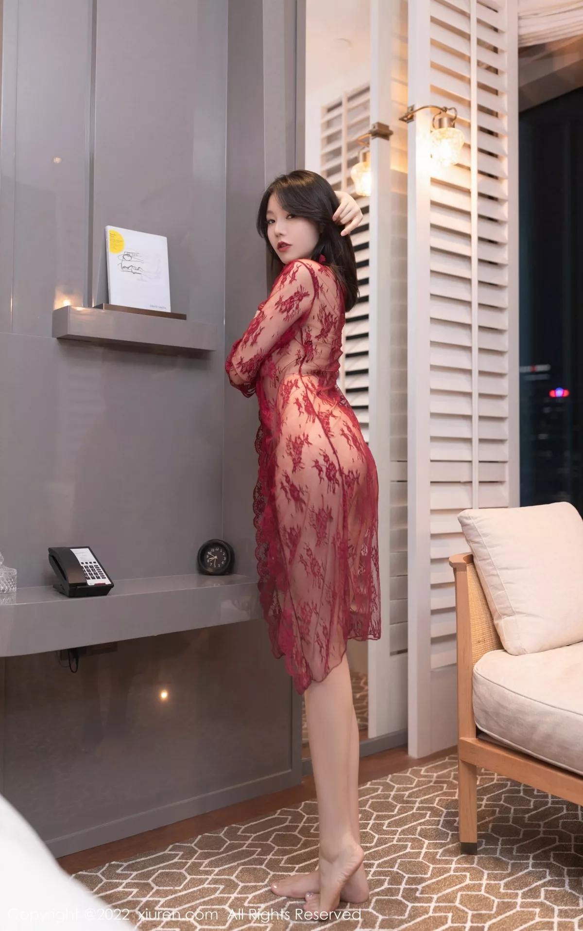 秀人集.com_[XiuRen秀人网]No.5371_模特安然anran云南旅拍红色轻透情趣服配蕾丝袜撩人诱惑写真85P