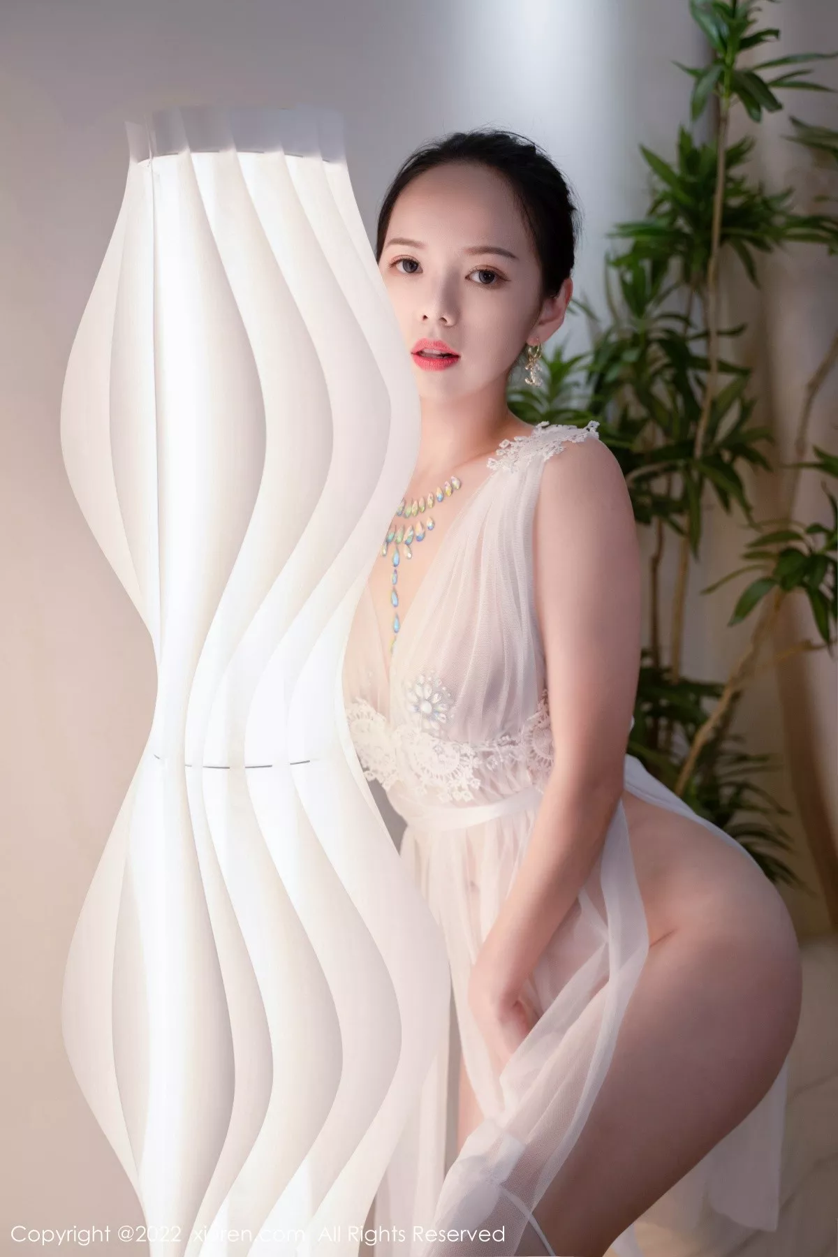 秀人集.com_[XiuRen秀人网]No.5434_模特大美妞儿私房透视薄纱露情趣镶钻服饰秀火辣身材诱惑写真62P