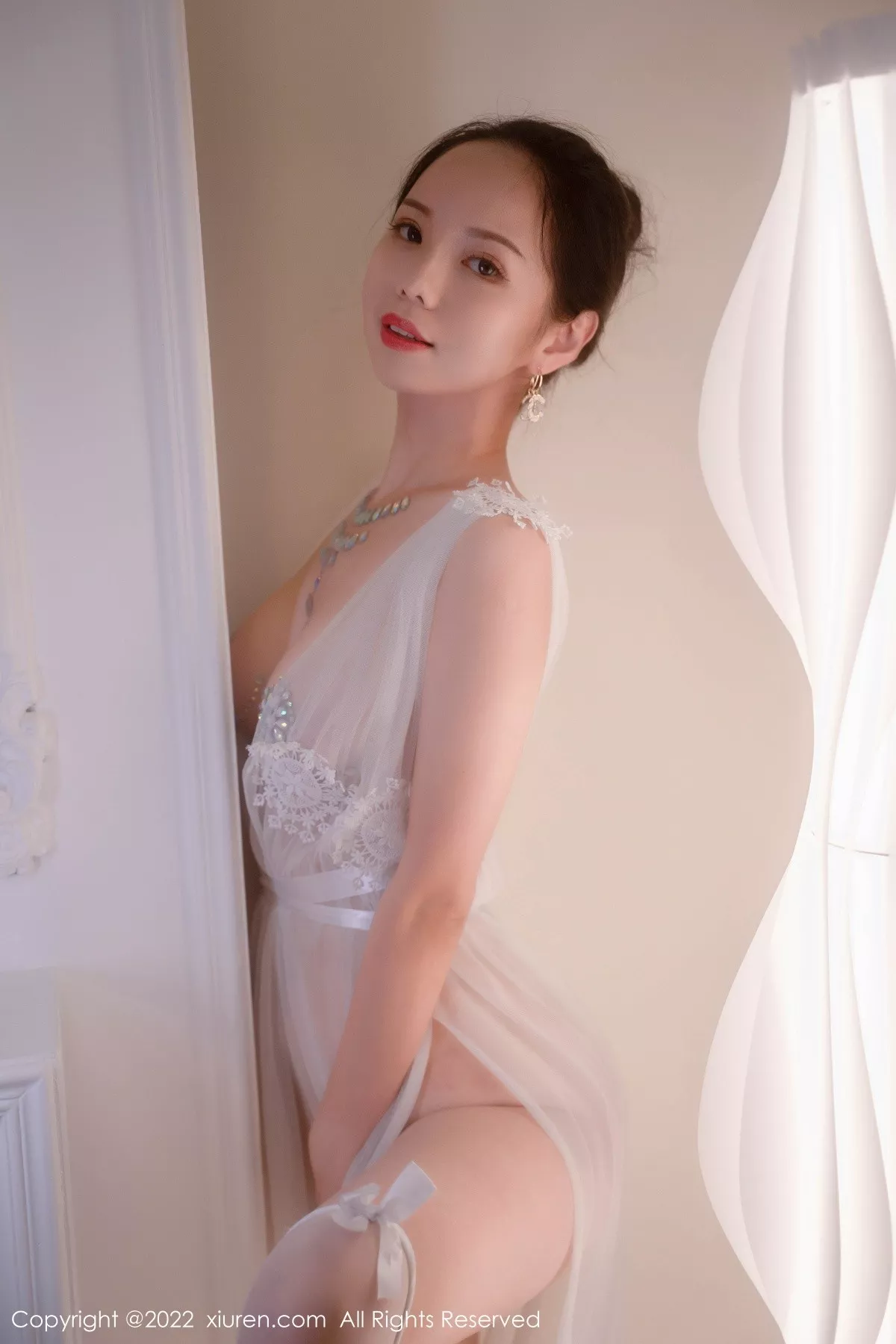 秀人集.com_[XiuRen秀人网]No.5434_模特大美妞儿私房透视薄纱露情趣镶钻服饰秀火辣身材诱惑写真62P