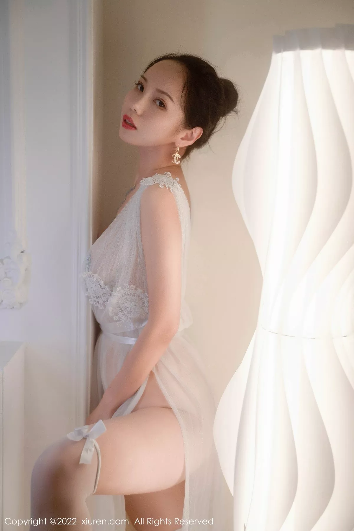 秀人集.com_[XiuRen秀人网]No.5434_模特大美妞儿私房透视薄纱露情趣镶钻服饰秀火辣身材诱惑写真62P