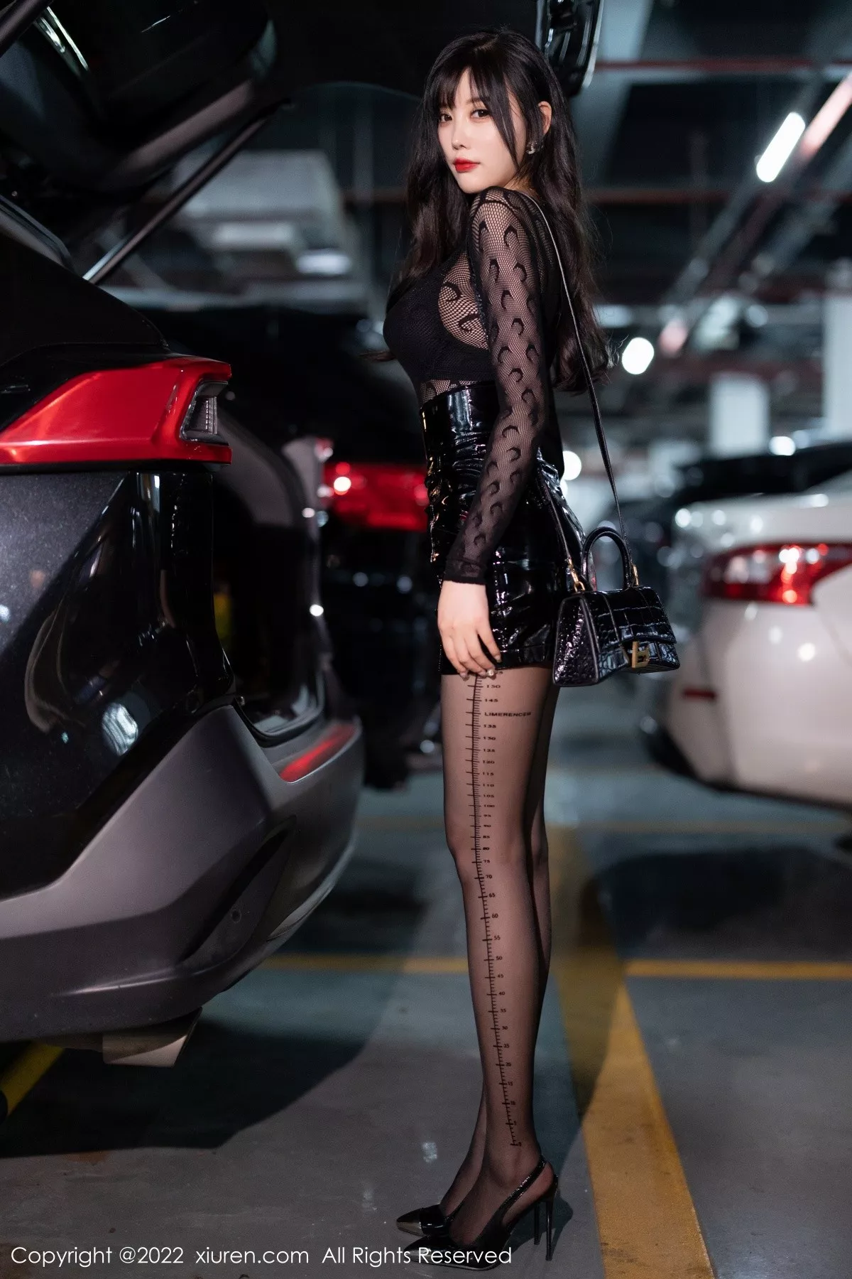 秀人集.com_[XiuRen秀人网]No.5445_女神杨晨晨Yome黑色网纱连衣裙露性感黑色内衣迷人诱惑写真81P