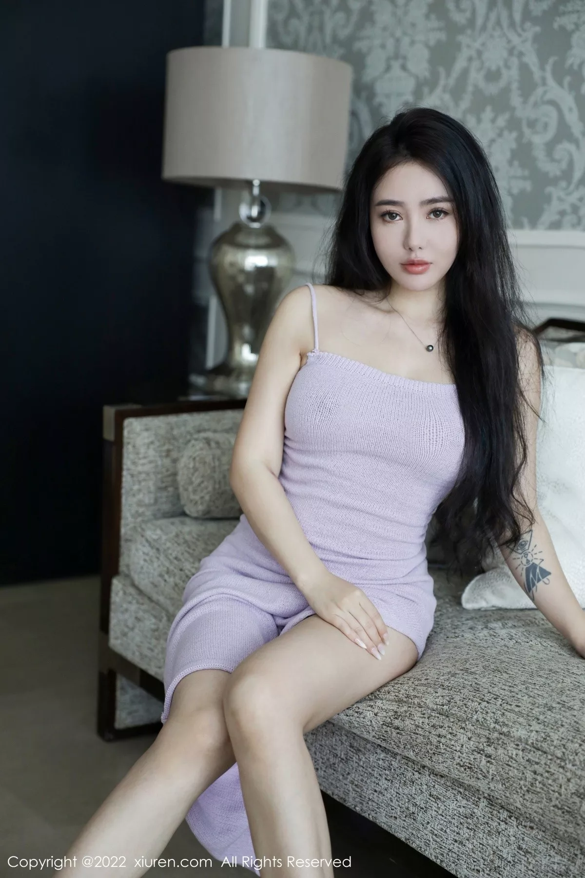秀人集.com_[XiuRen秀人网]No.5336_女神Manuela玛鲁娜三亚旅拍淡紫色吊带裙秀浑圆翘臀诱惑写真77P