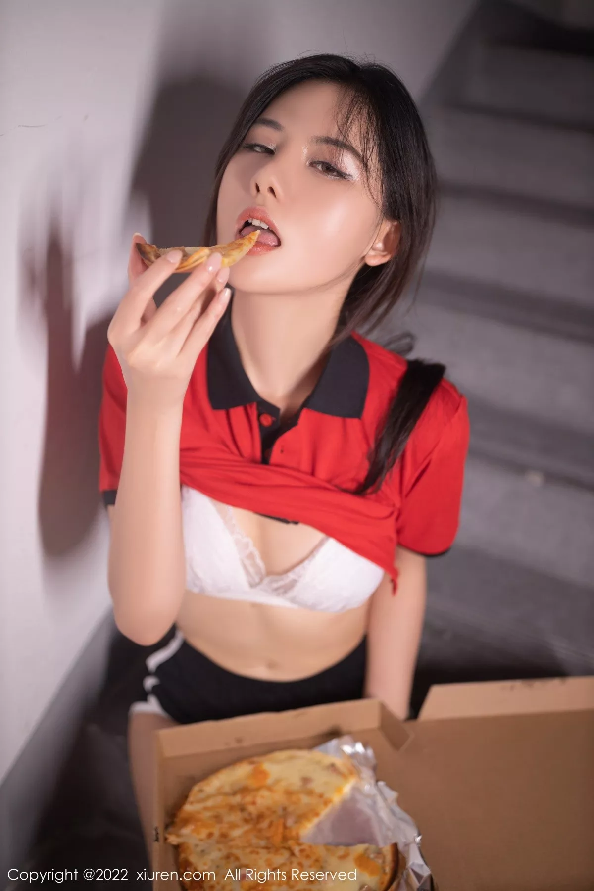 秀人集.com_[XiuRen秀人网]No.5538_模特就是阿朱啊配送员角色白色蕾丝内衣展绝美姿态勾魂诱惑写真78P
