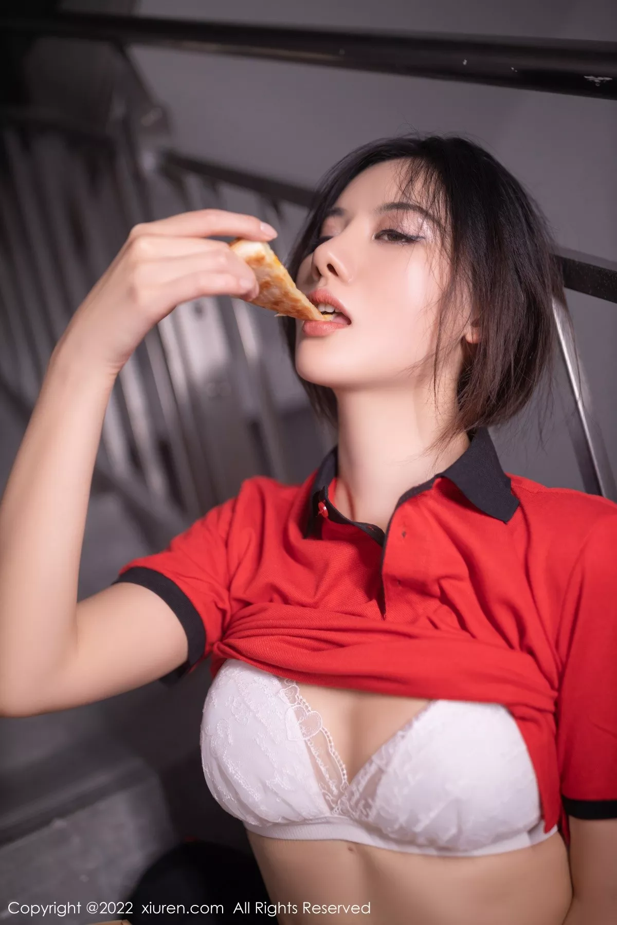 秀人集.com_[XiuRen秀人网]No.5538_模特就是阿朱啊配送员角色白色蕾丝内衣展绝美姿态勾魂诱惑写真78P