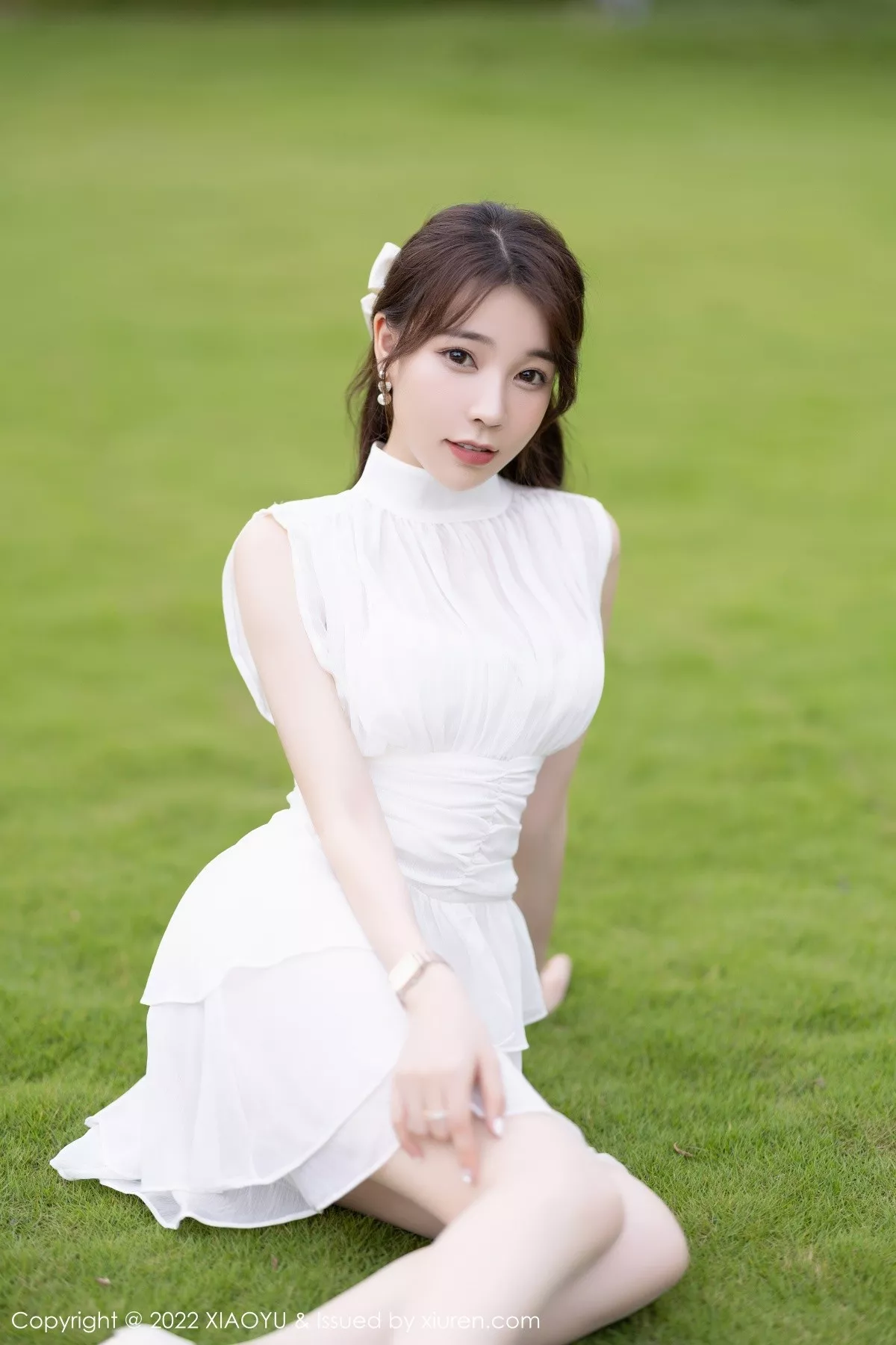 秀人集.com_[XiaoYu画语界]Vol.859_女神徐莉芝Booty脱白色连衣短裙露性感白色内衣完美诱惑写真77P