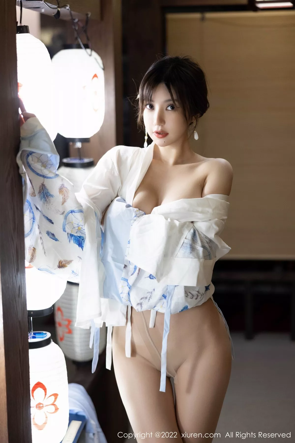 秀人集.com_[XiuRen秀人网]No.5569_女神绮里嘉ula私房日式风性感和服配超薄无内肉丝极致诱惑写真75P