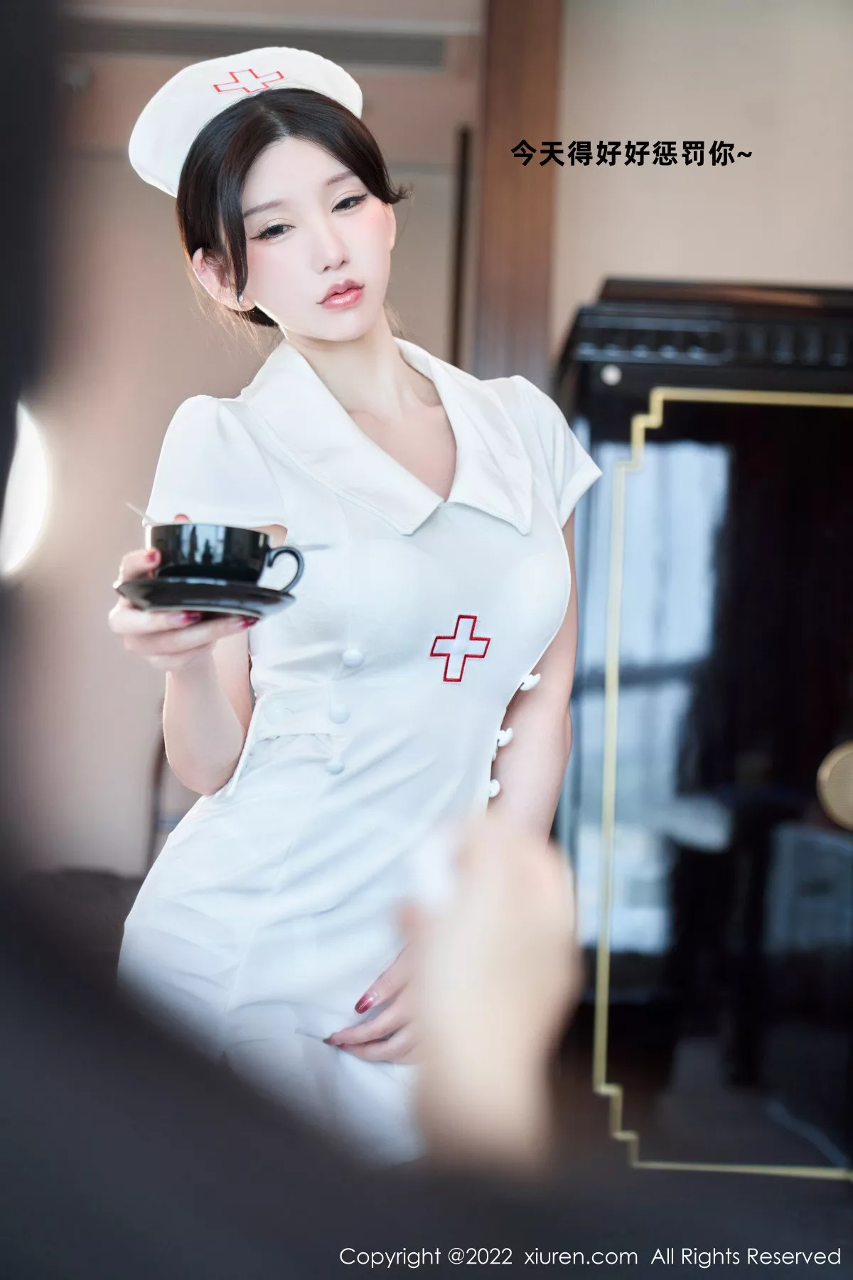 秀人集.com_[XiuRen秀人网]No.5746_女神周于希Sally脱白色护士制服露性感内衣配白丝吊袜诱惑写真80P