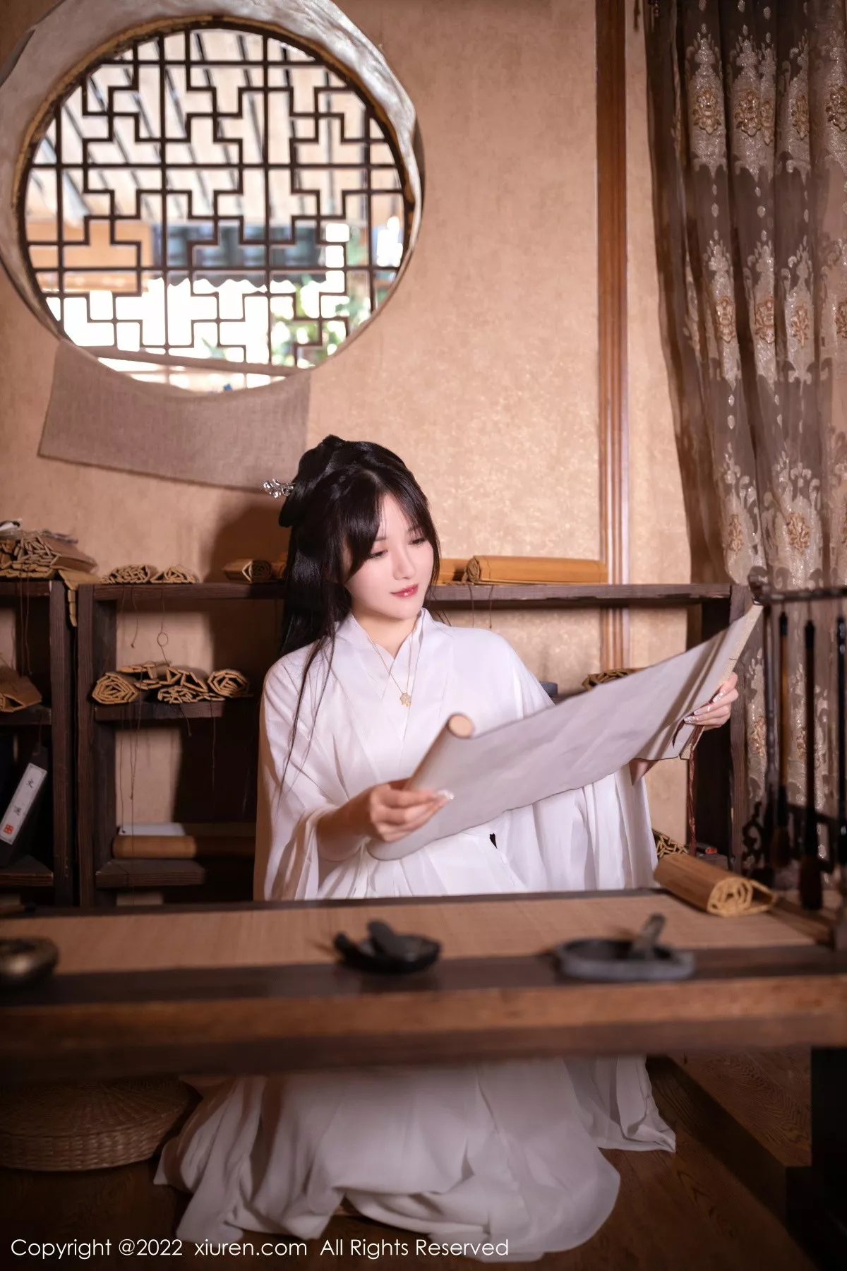 秀人集.com_[XiuRen秀人网]No.5811_模特鱼子酱Fish古筝弹奏情节古装服饰秀曼妙身姿性感迷人写真82P