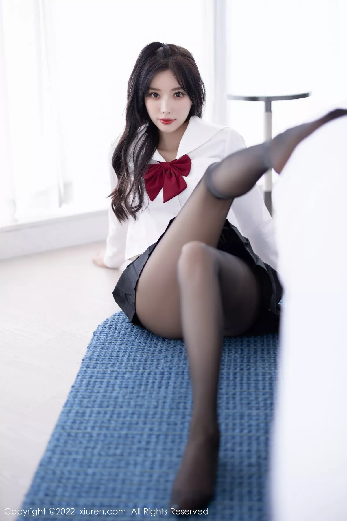 秀人集.com_[XiuRen秀人网]No.5823_女神杨晨晨Yome性感白T配黑色短裙露黑色内衣迷人诱惑写真94P