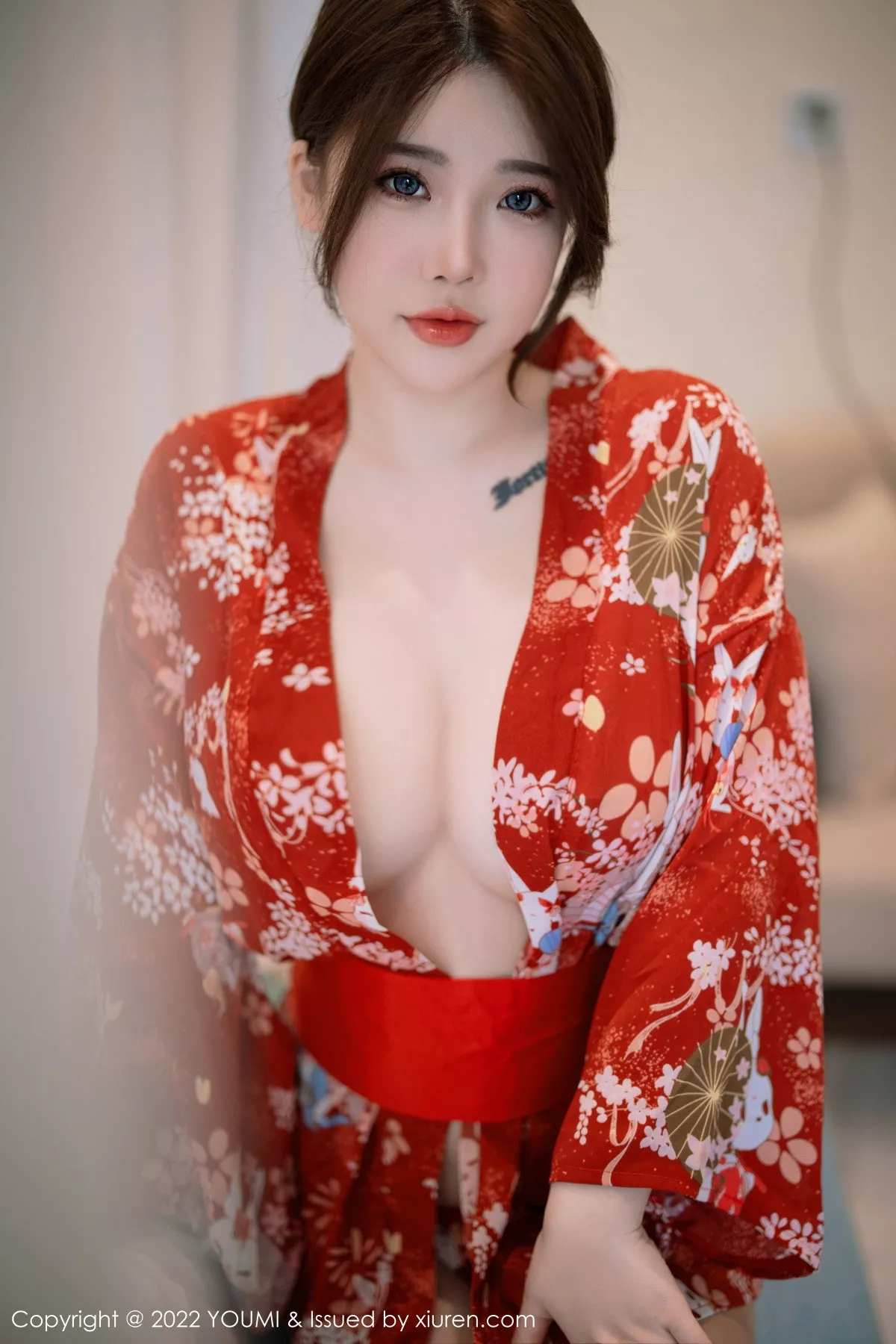 秀人集.com_[YouMi尤蜜荟]Vol.865_模特小海臀Rena西双版纳旅拍红色日式和服秀浑圆美臀诱惑写真68P