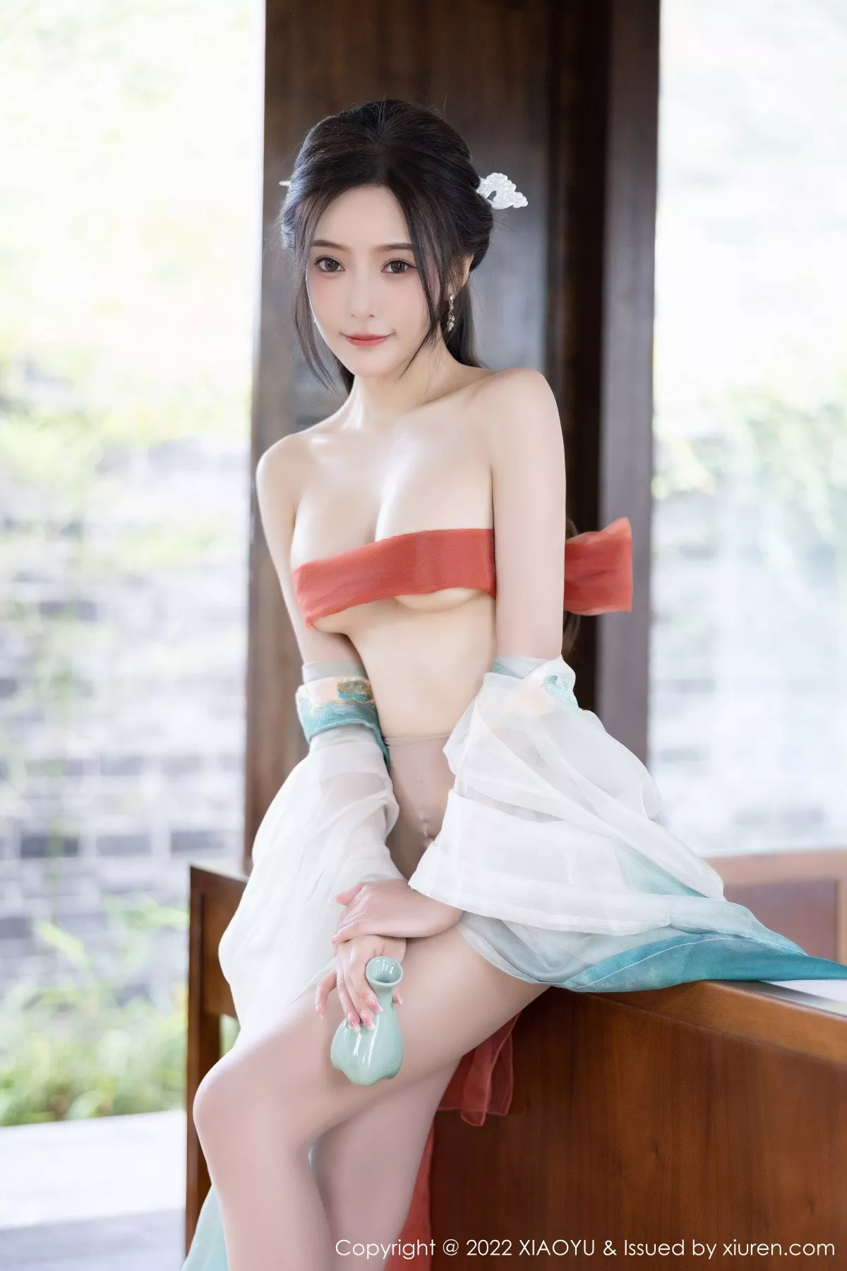 秀人集.com_[XiaoYu画语界]Vol.889_女神王馨瑶yanni杭州旅拍户外场景性感浅色古装服迷人诱惑写真92P