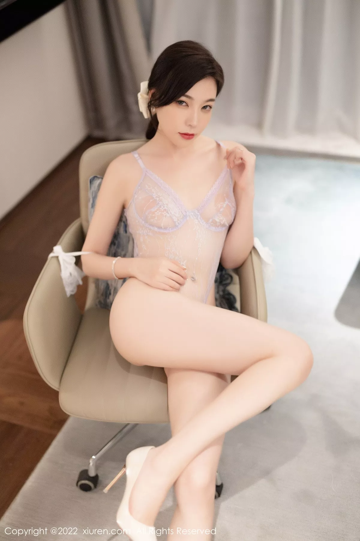 秀人集.com_[XiuRen秀人网]No.5770_女神徐莉芝Booty脱白上衣露浅色情趣蕾丝内衣超薄黑丝诱惑写真84P