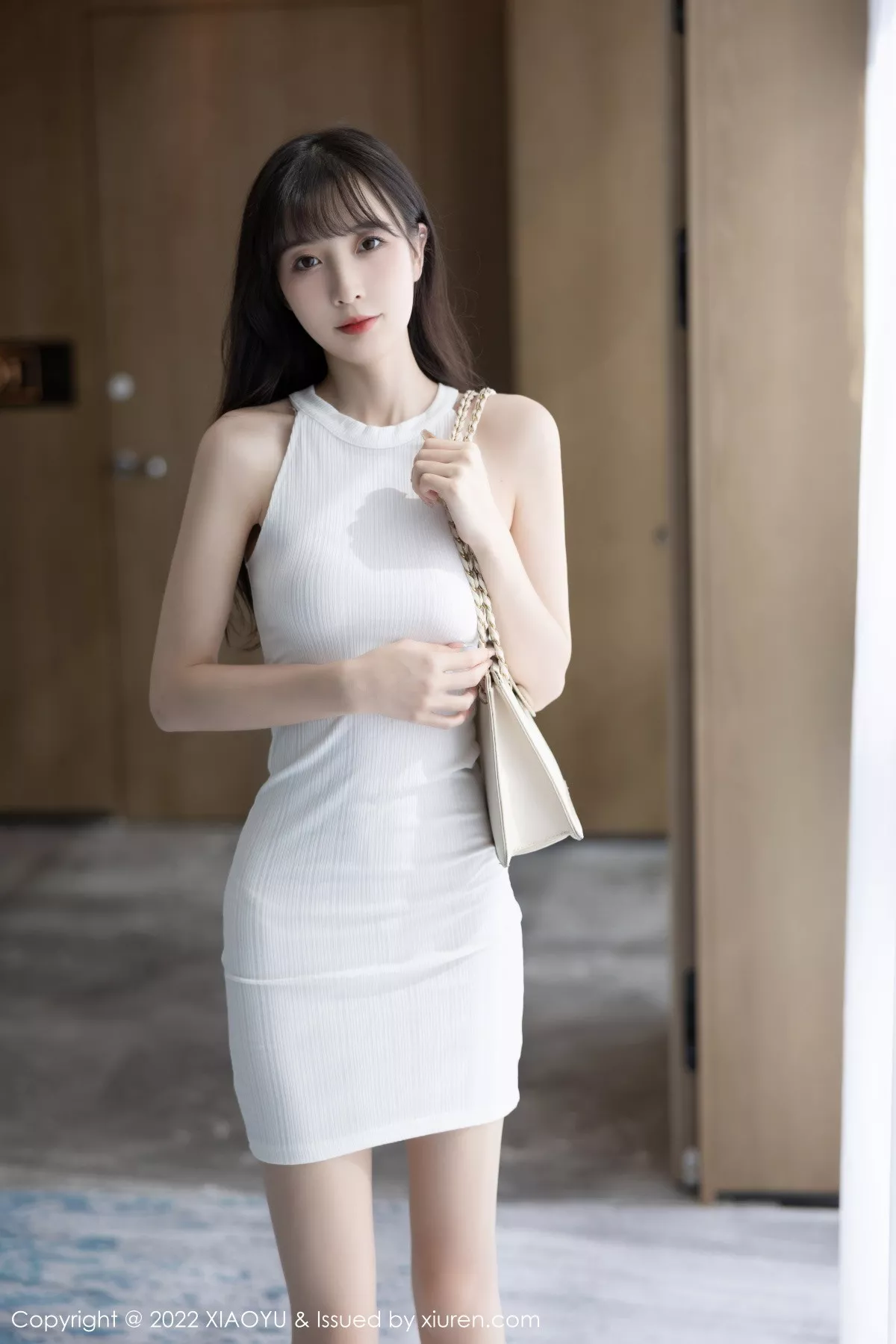 秀人集.com_[XiaoYu画语界]Vol.893_模特林星阑白色连衣裙配超薄肉丝露性感白色内衣迷人诱惑写真86P