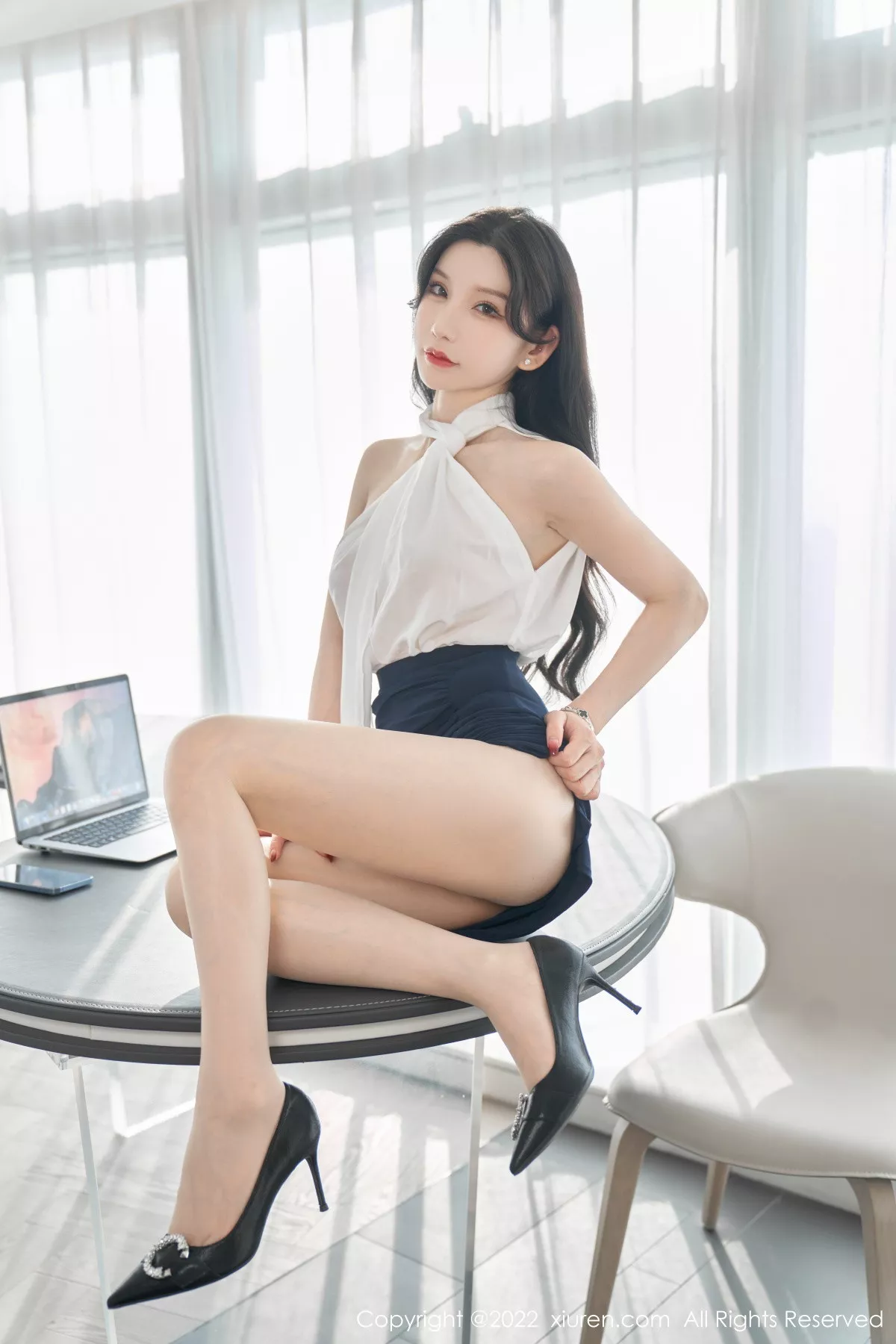 秀人集.com_[XiuRen秀人网]No.5948_女神周于希Sally女秘书主题白色轻透衣配黑短裙秀翘臀诱惑写真70P