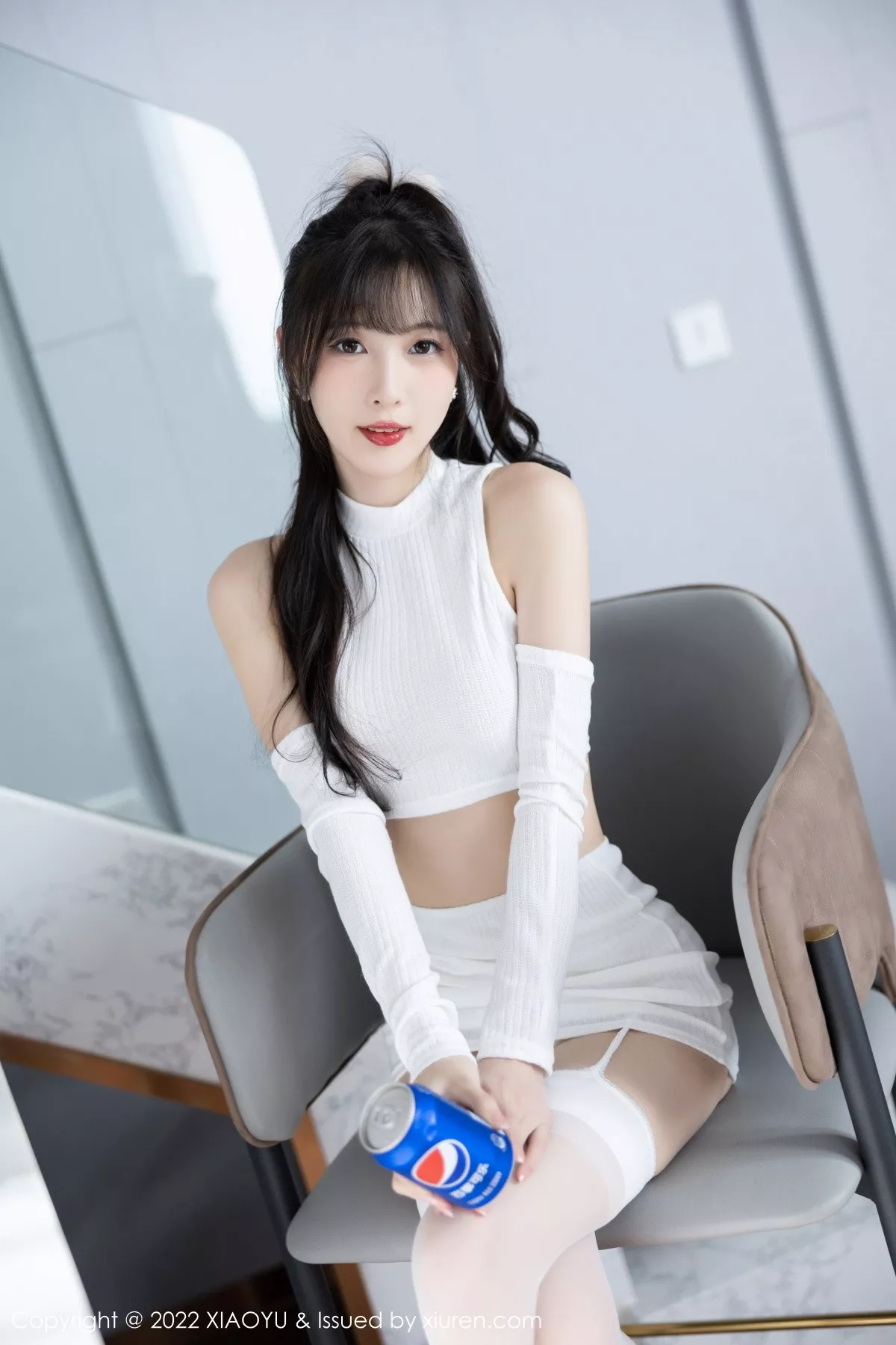 秀人集.com_[XiaoYu画语界]Vol.928_模特林星阑半脱露白色抹胸内衣配白丝吊袜秀曼妙身姿诱惑写真81P