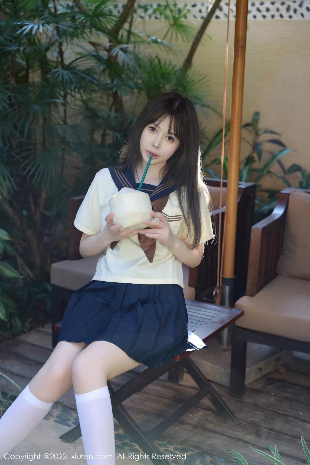 秀人集.com_[XiuRen秀人网]No.6021_女神Evelyn艾莉南京旅拍户外性感白色水手服秀完美身材诱惑写真66P