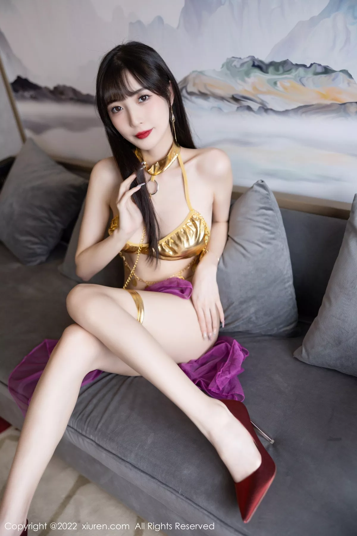 秀人集.com_[XiuRen秀人网]No.5901_模特林星阑私房性感红色薄纱配金色比基尼秀曼妙身姿诱惑写真71P