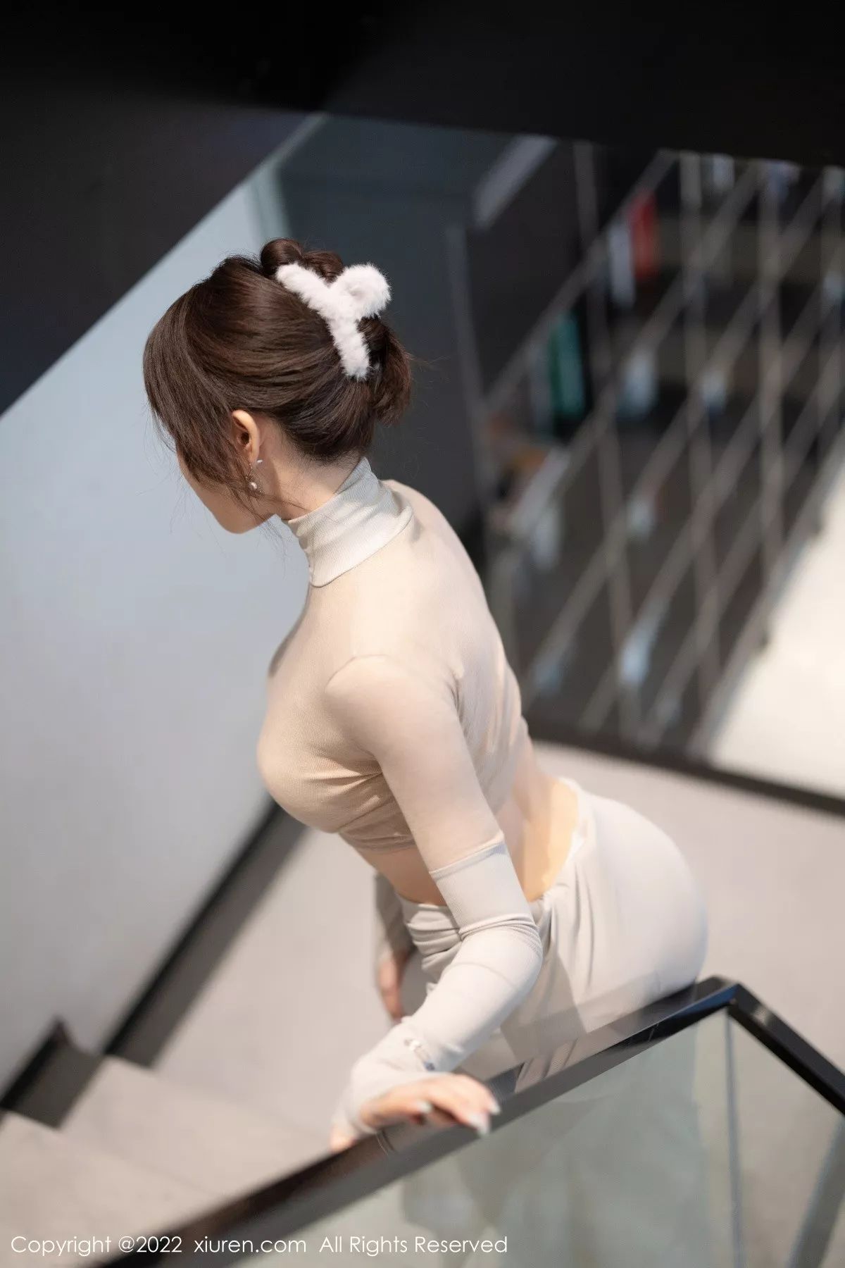 秀人集.com_[XiuRen秀人网]No.5895_女神徐莉芝Booty性感浅色上衣配长裙露超薄黑丝迷人诱惑写真91P