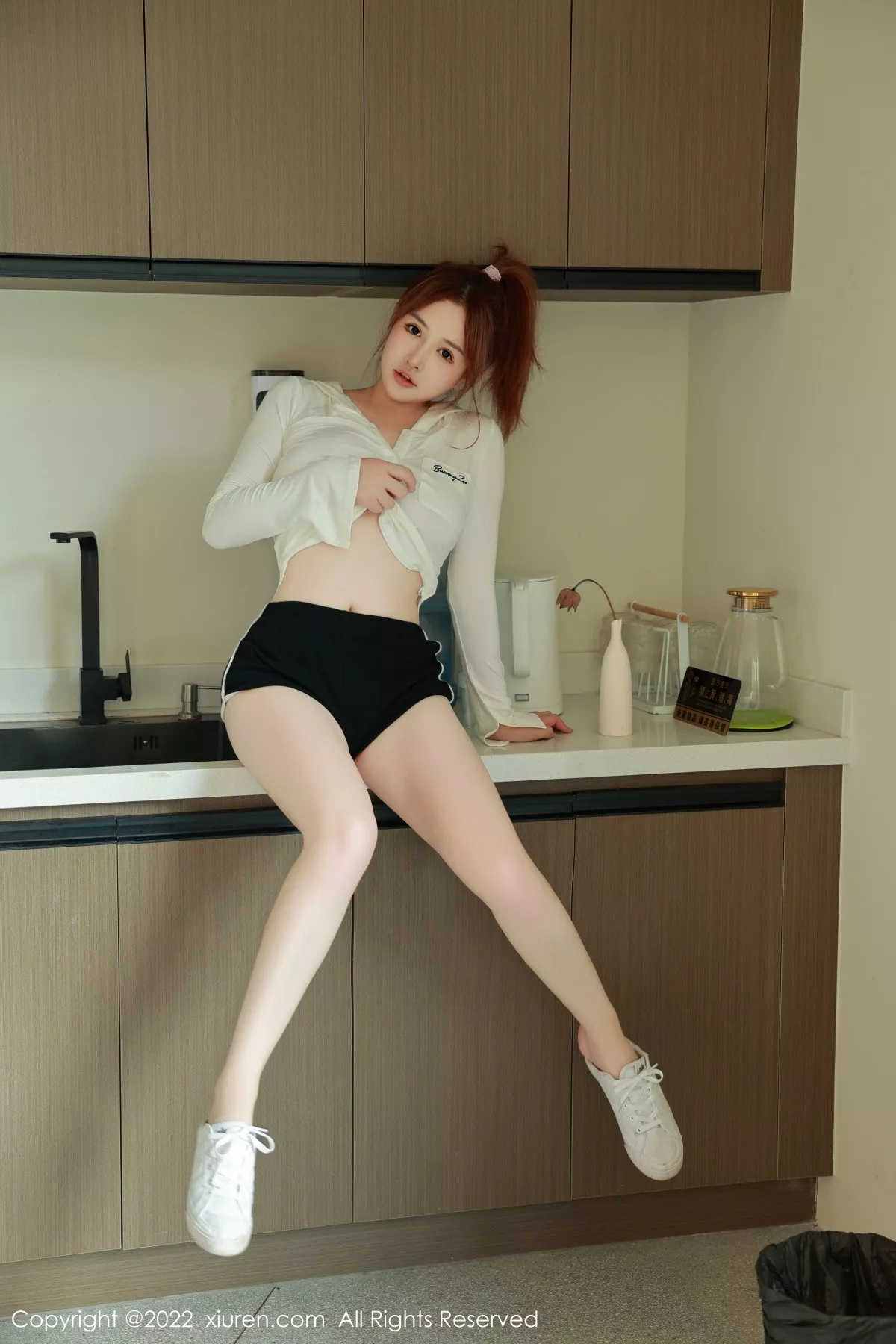 秀人集.com_[XiuRen秀人网]No.6067_模特养乐多DoDo性感白T恤配黑色内衣半脱秀完美身材诱惑写真57P