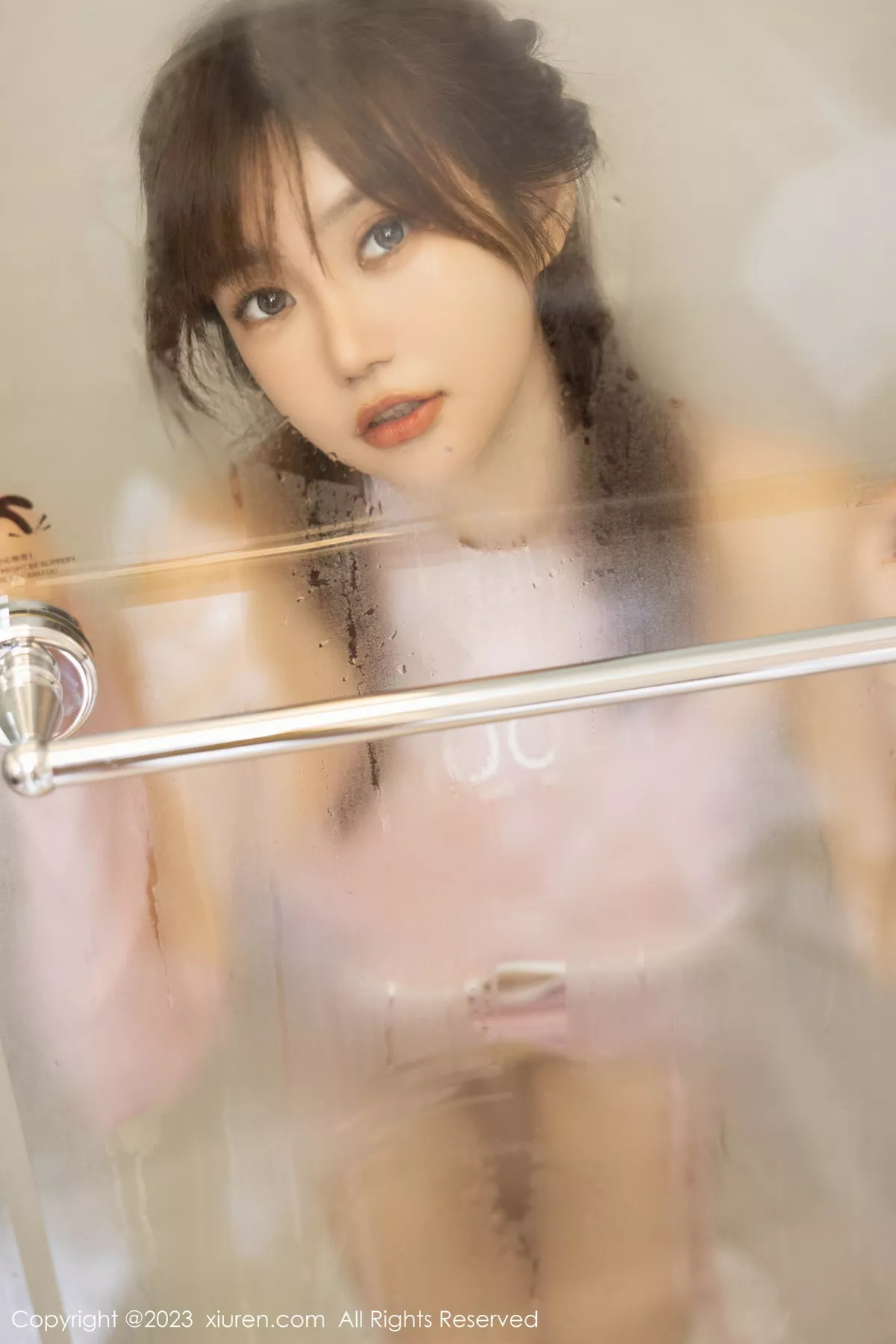 秀人集.com_[XiuRen秀人网]No.6097_女神绮里嘉ula浴室性感粉色连衣短裙湿身秀完美身材诱惑写真81P