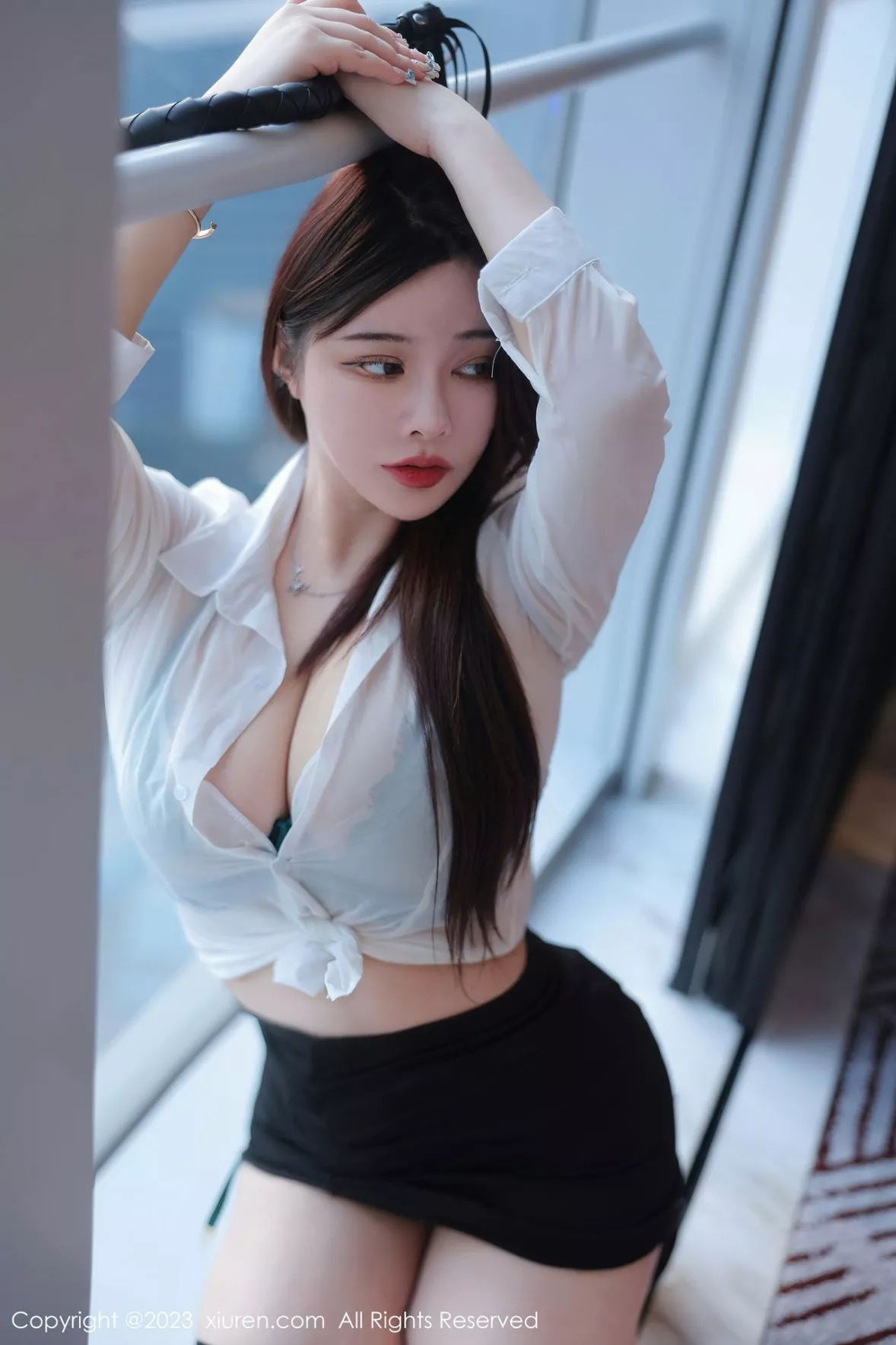 秀人集.com_[XiuRen秀人网]No.6118_模特软软爱吃肉私房浴室性感绿色蕾丝内衣秀丰满身材诱惑写真84P
