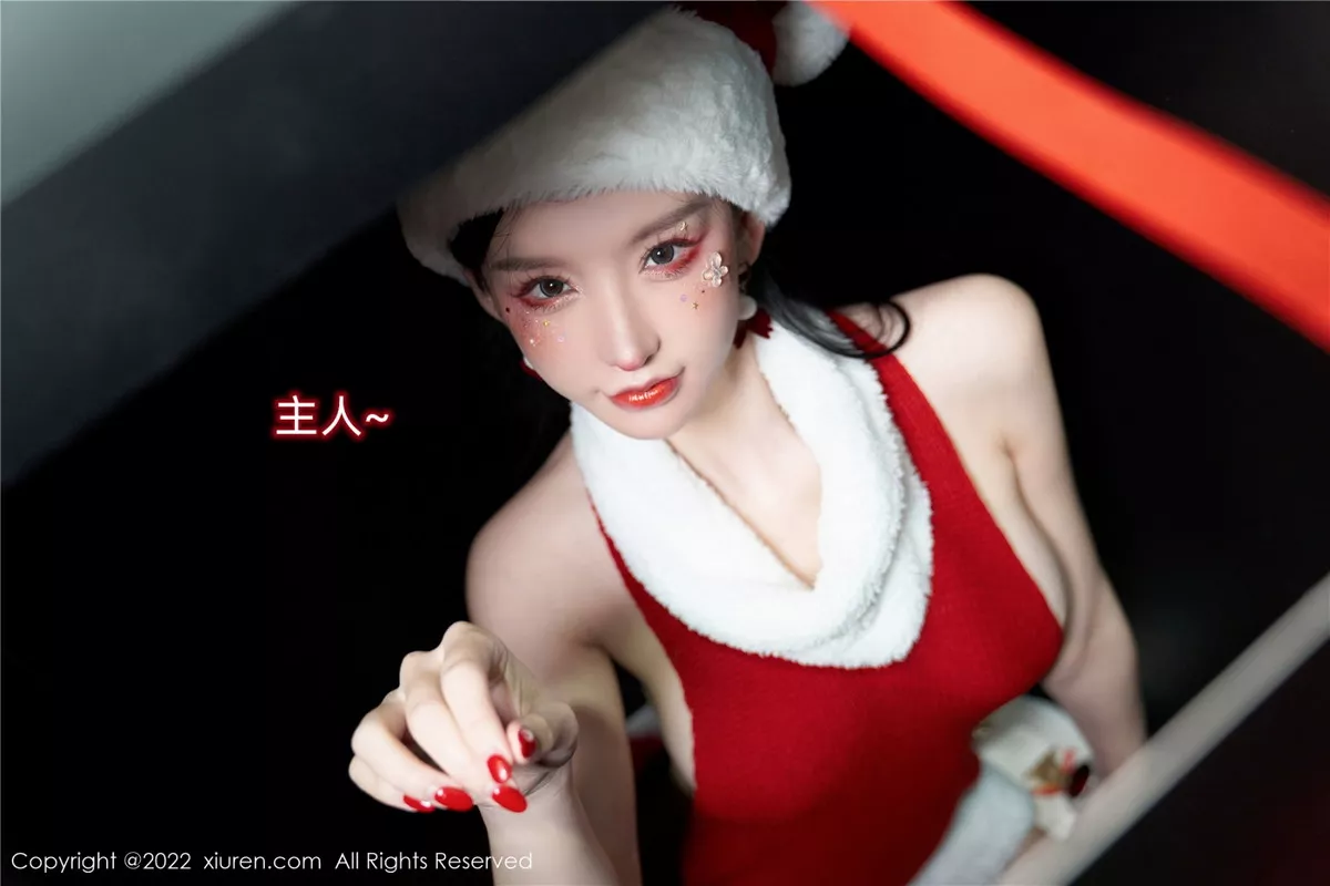 秀人集.com_[XiuRen秀人网]No.6038_女神周于希Sally圣诞礼物主题无内真空毛衣秀豪乳遮点诱惑写真80P