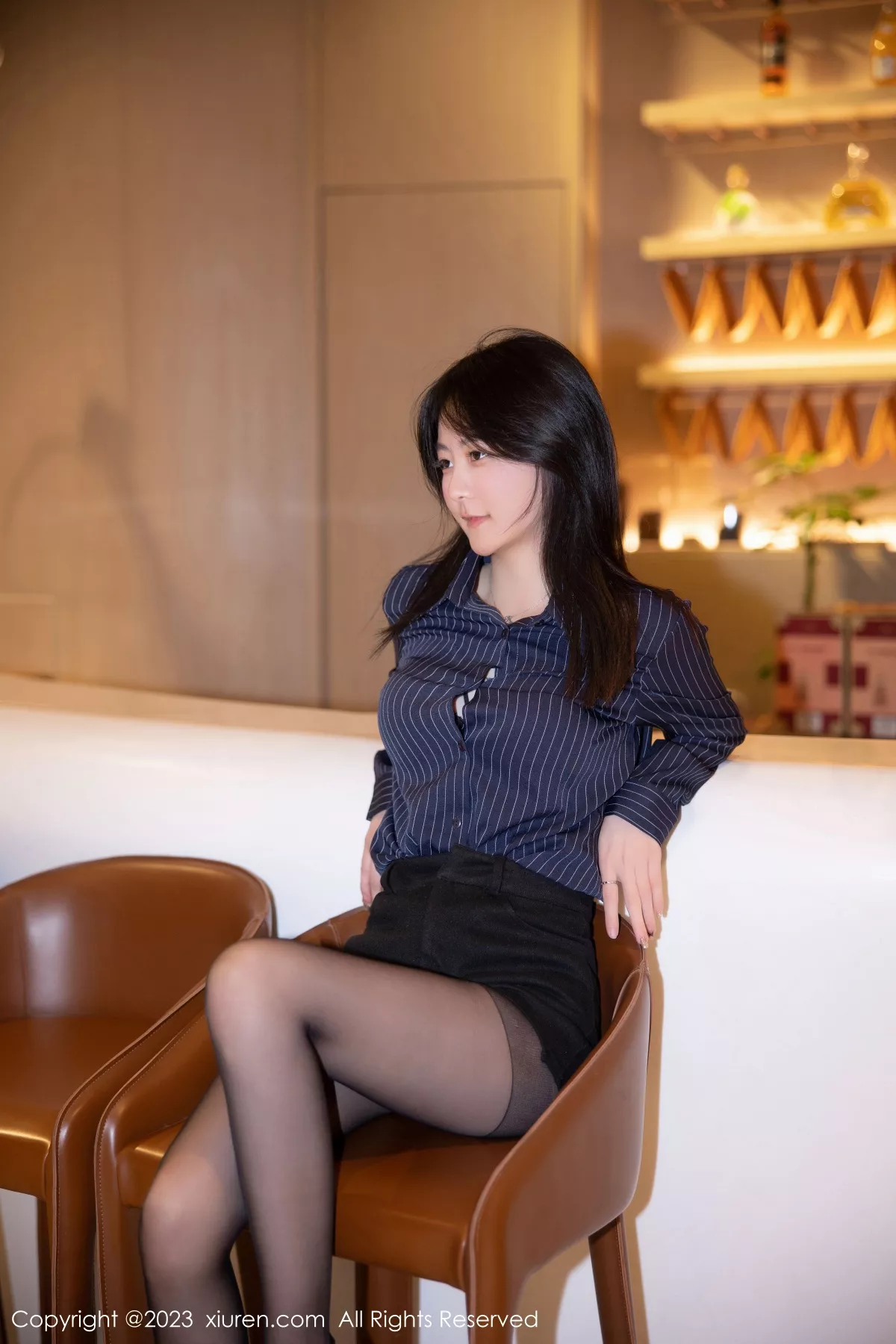 秀人集.com_[XiuRen秀人网]No.6246_模特谢小蒽宾馆性感OL装扮半脱露性感黑色蕾丝内衣撩人诱惑写真87P