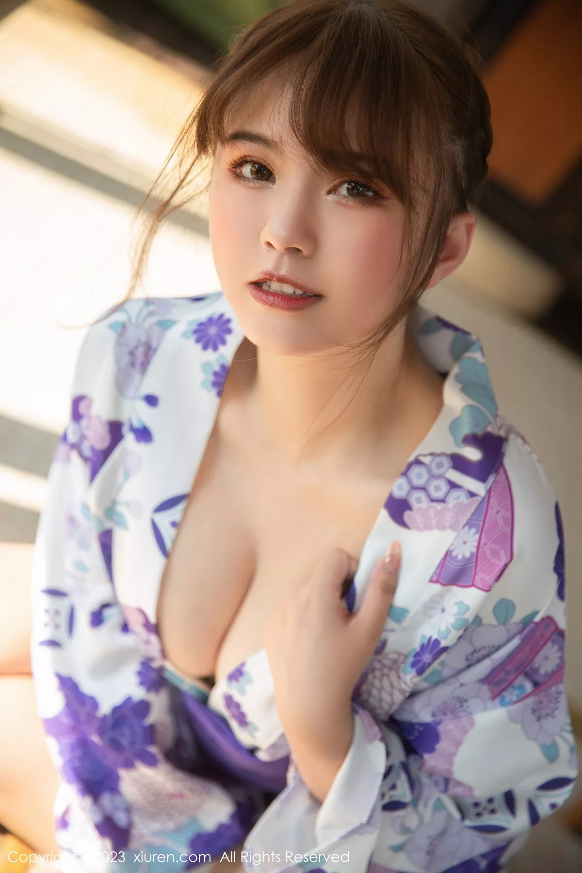 秀人集.com_[XiuRen秀人网]No.6274_模特张思允Nice私房性感日式和服半脱露丰满身材撩人诱惑写真82P