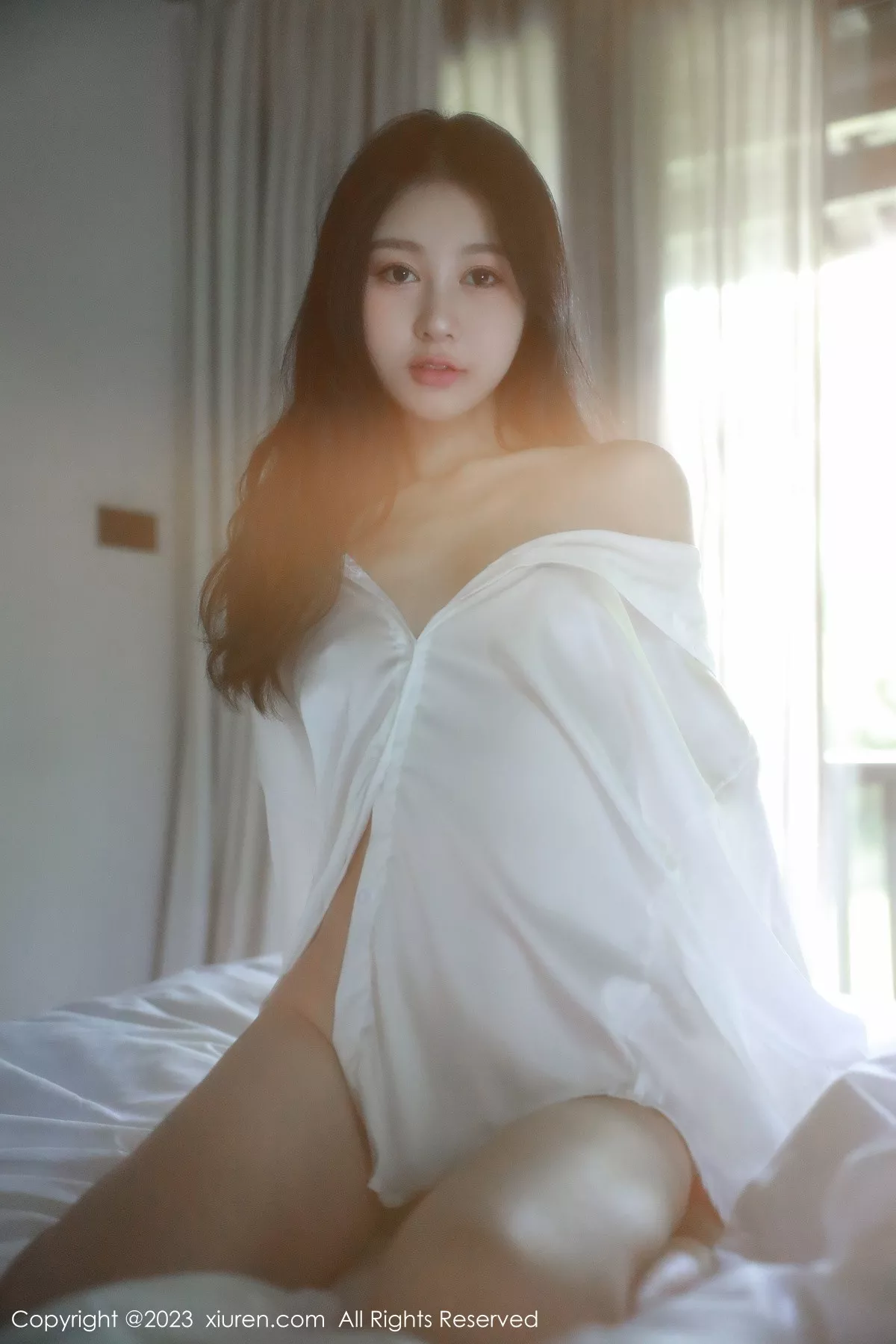 秀人集.com_[XiuRen秀人网]No.6183_模特谢晚晚私房床上脱性感白T秀曼妙身姿美轮美奂迷人诱惑写真44P