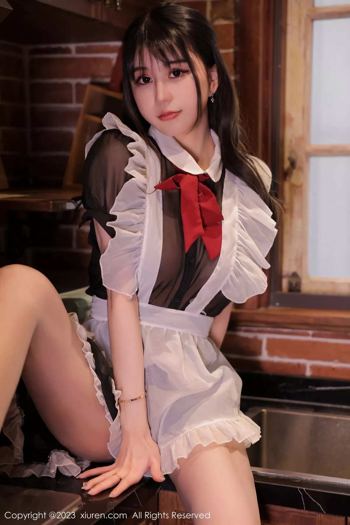 秀人集.com_[XiuRen秀人网]No.6310_模特tina_甜仔性感真空女仆装配超薄灰丝袜秀凹凸身材诱惑写真62P