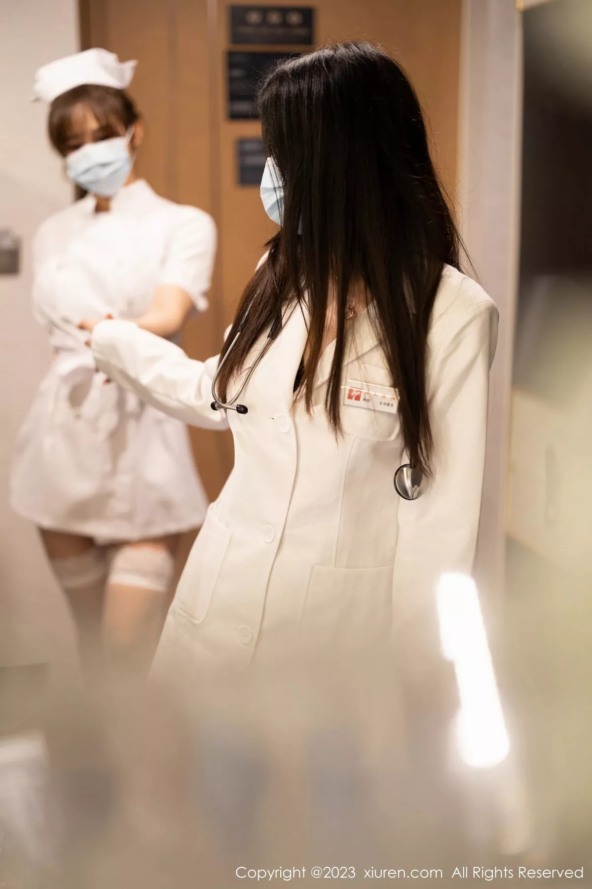 秀人集.com_[XiuRen秀人网]No.6312_模特合集女神icy猪＆laura阿姣医生与护士主题性感内衣诱惑写真99P