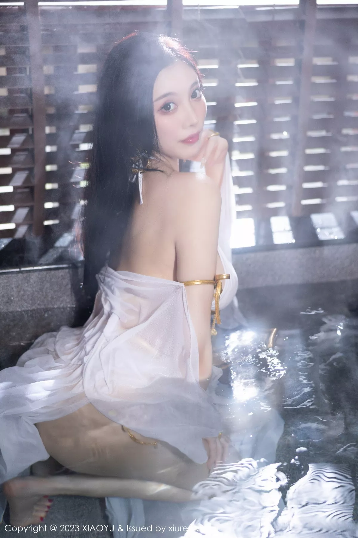 秀人集.com_[XiaoYu画语界]Vol.973_女神杨晨晨Yome性感白色诱人服饰秀完美绝伦身材撩人诱惑写真86P