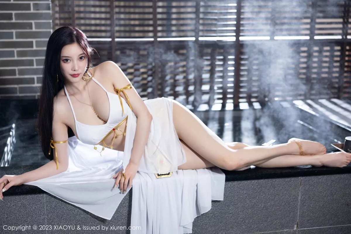 秀人集.com_[XiaoYu画语界]Vol.973_女神杨晨晨Yome性感白色诱人服饰秀完美绝伦身材撩人诱惑写真86P