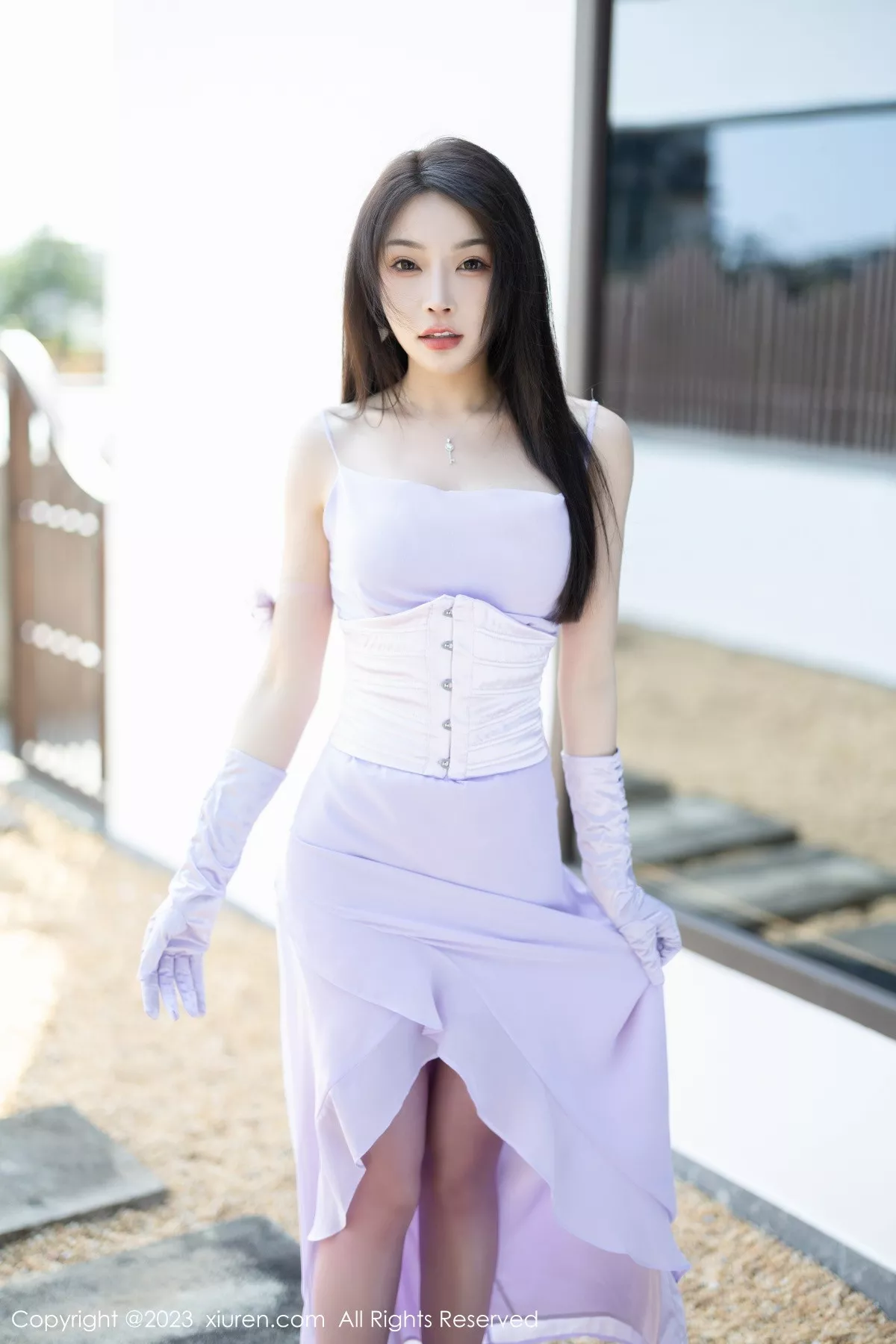 秀人集.com_[XiuRen秀人网]No.6324_女神徐莉芝Booty淡紫色连衣长裙+淡蓝色网格内衣惹火诱惑写真81P