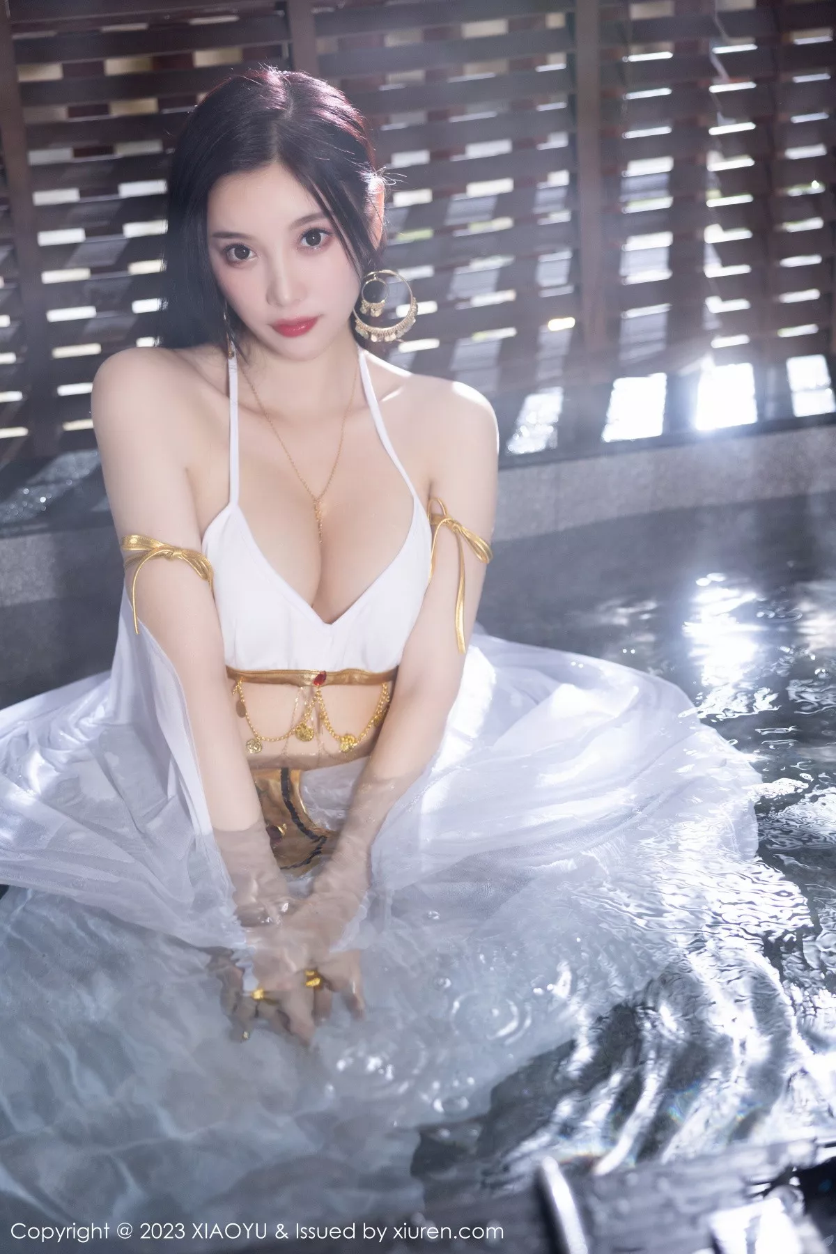 秀人集.com_[XiaoYu画语界]Vol.973_女神杨晨晨Yome性感白色诱人服饰秀完美绝伦身材撩人诱惑写真86P