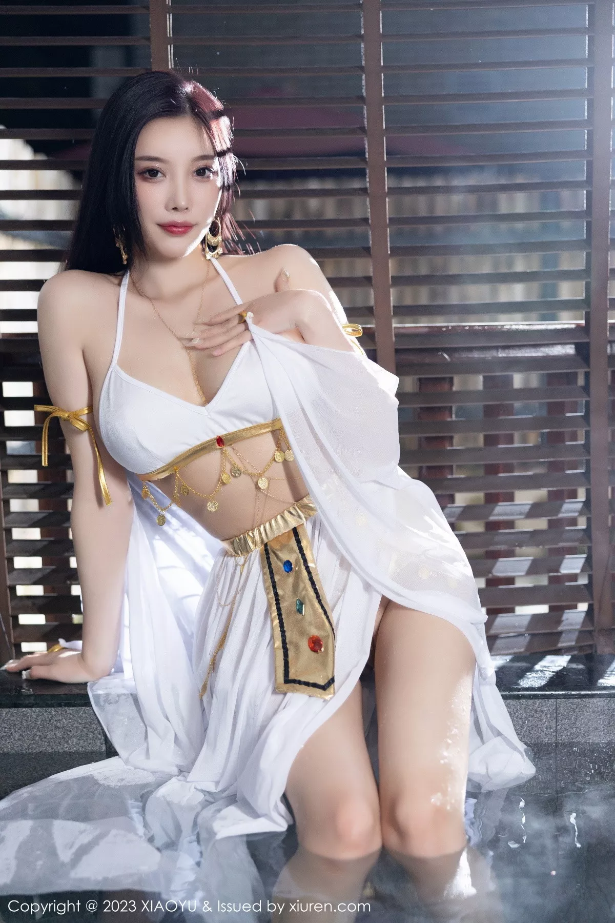 秀人集.com_[XiaoYu画语界]Vol.973_女神杨晨晨Yome性感白色诱人服饰秀完美绝伦身材撩人诱惑写真86P