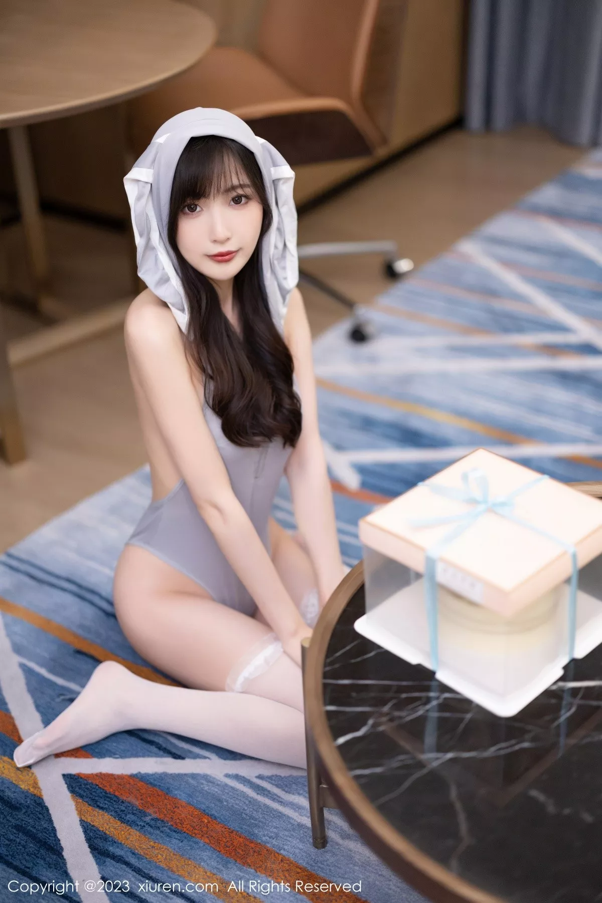 秀人集.com_[XiuRen秀人网]No.6762_模特林星阑性感灰色高开叉连体衣配白丝袜秀曼妙身姿诱惑写真84P