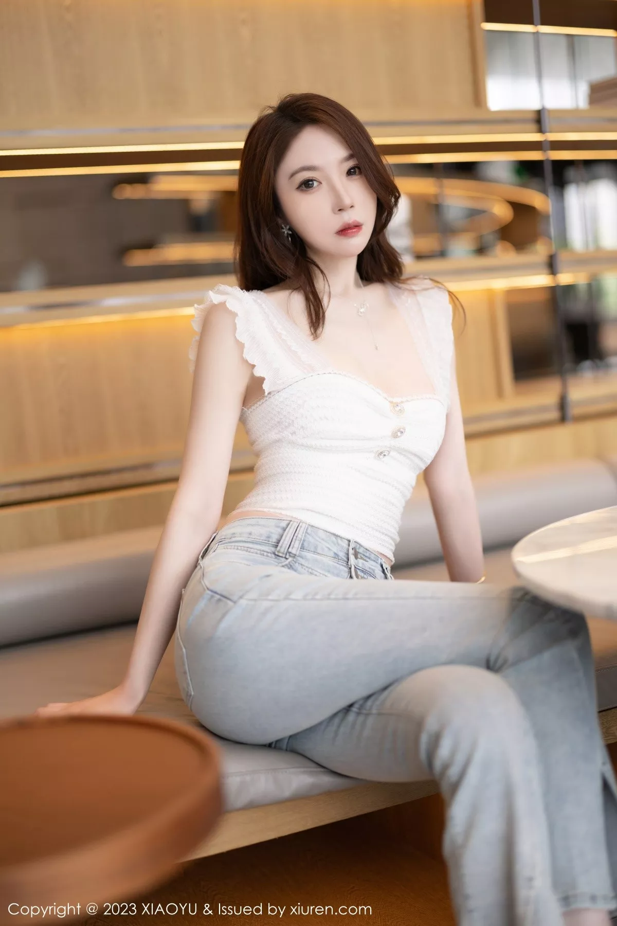 秀人集.com_[XiaoYu画语界]Vol.1039_模特梦心玥白色抹胸内衣+粉色情趣护士服秀曼妙身姿诱惑写真96P