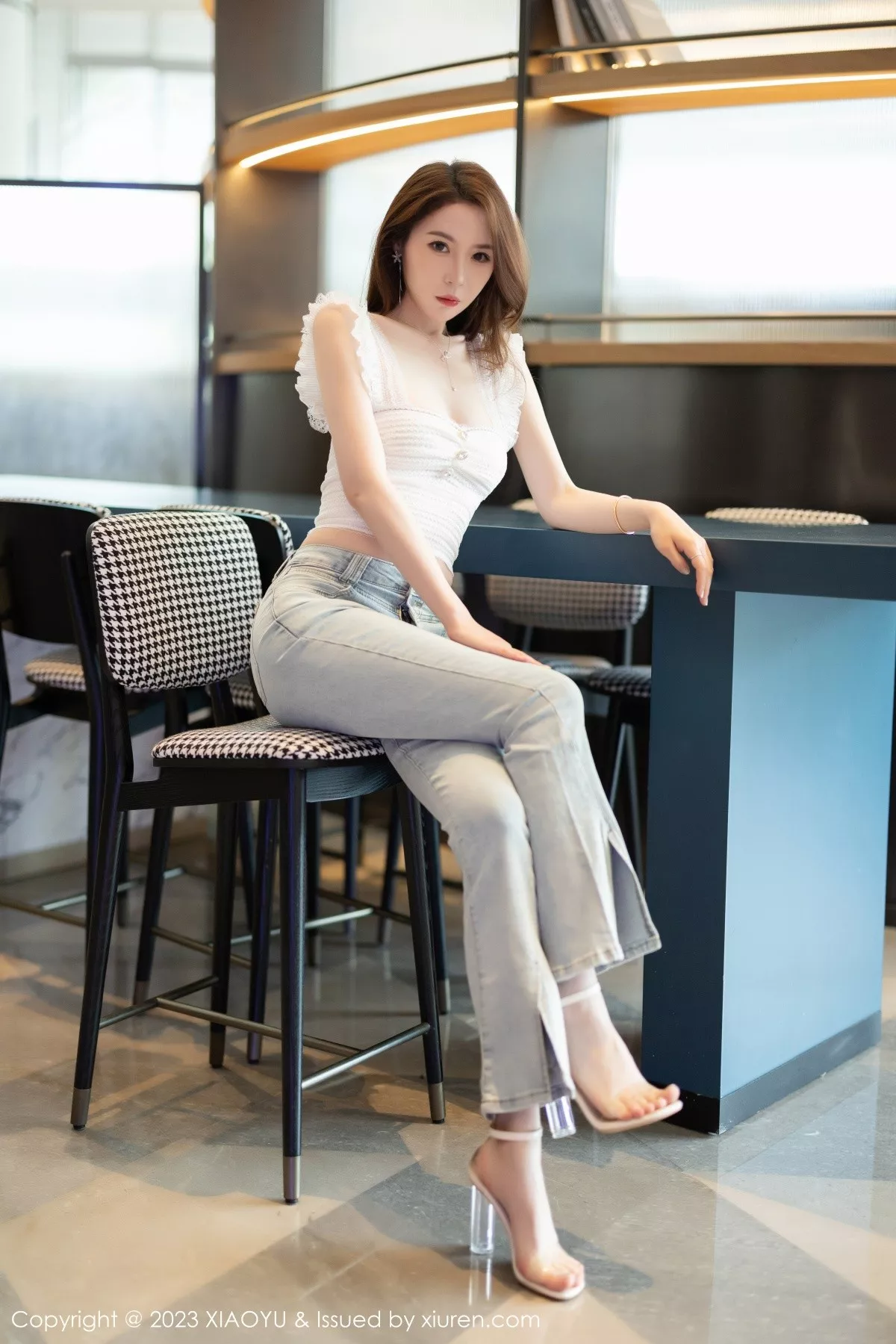 秀人集.com_[XiaoYu画语界]Vol.1039_模特梦心玥白色抹胸内衣+粉色情趣护士服秀曼妙身姿诱惑写真96P