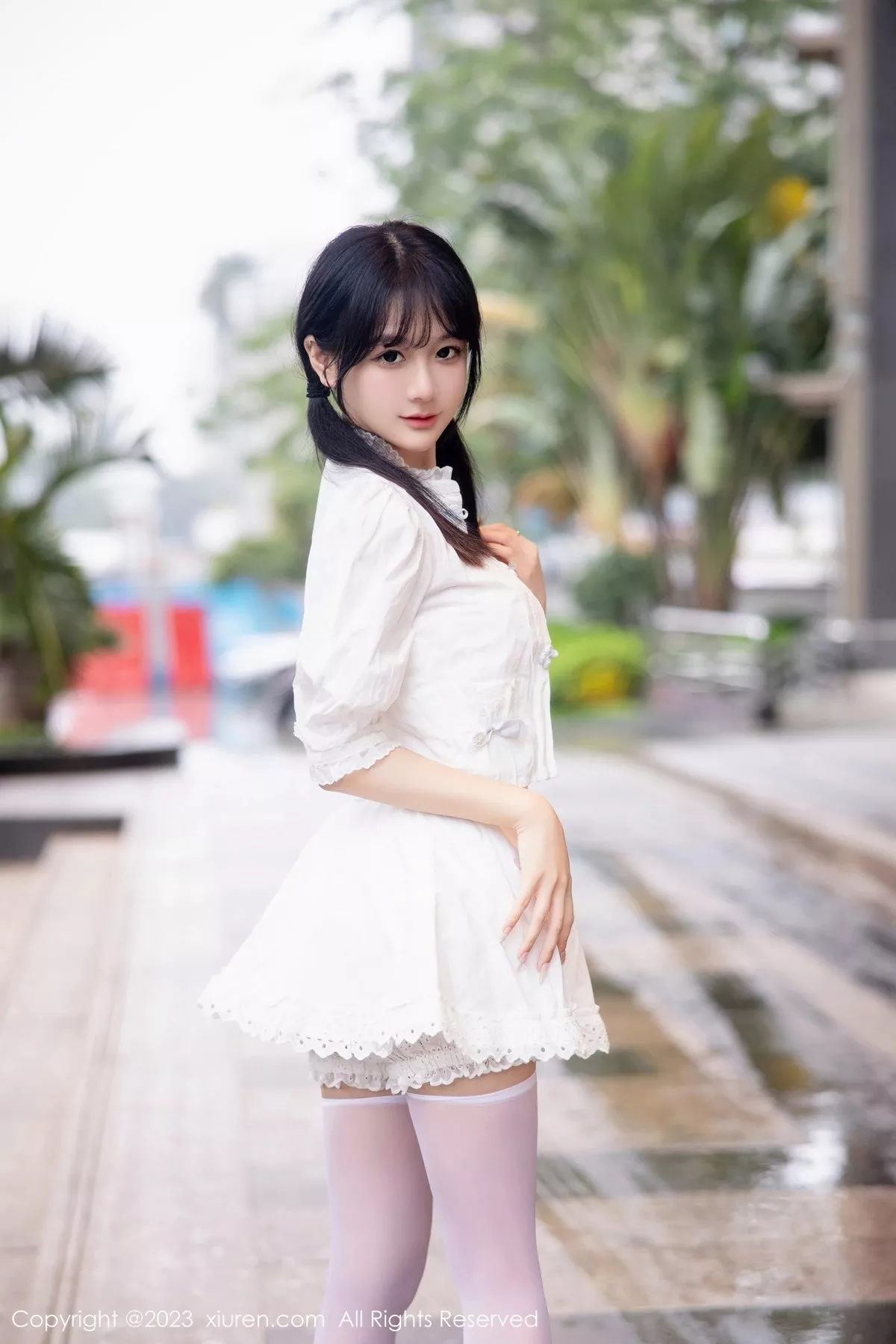 秀人集.com_[XiuRen秀人网]No.6933_模特幼幼白色连衣短裙露性感粉色情趣内衣秀完美身材诱惑写真83P