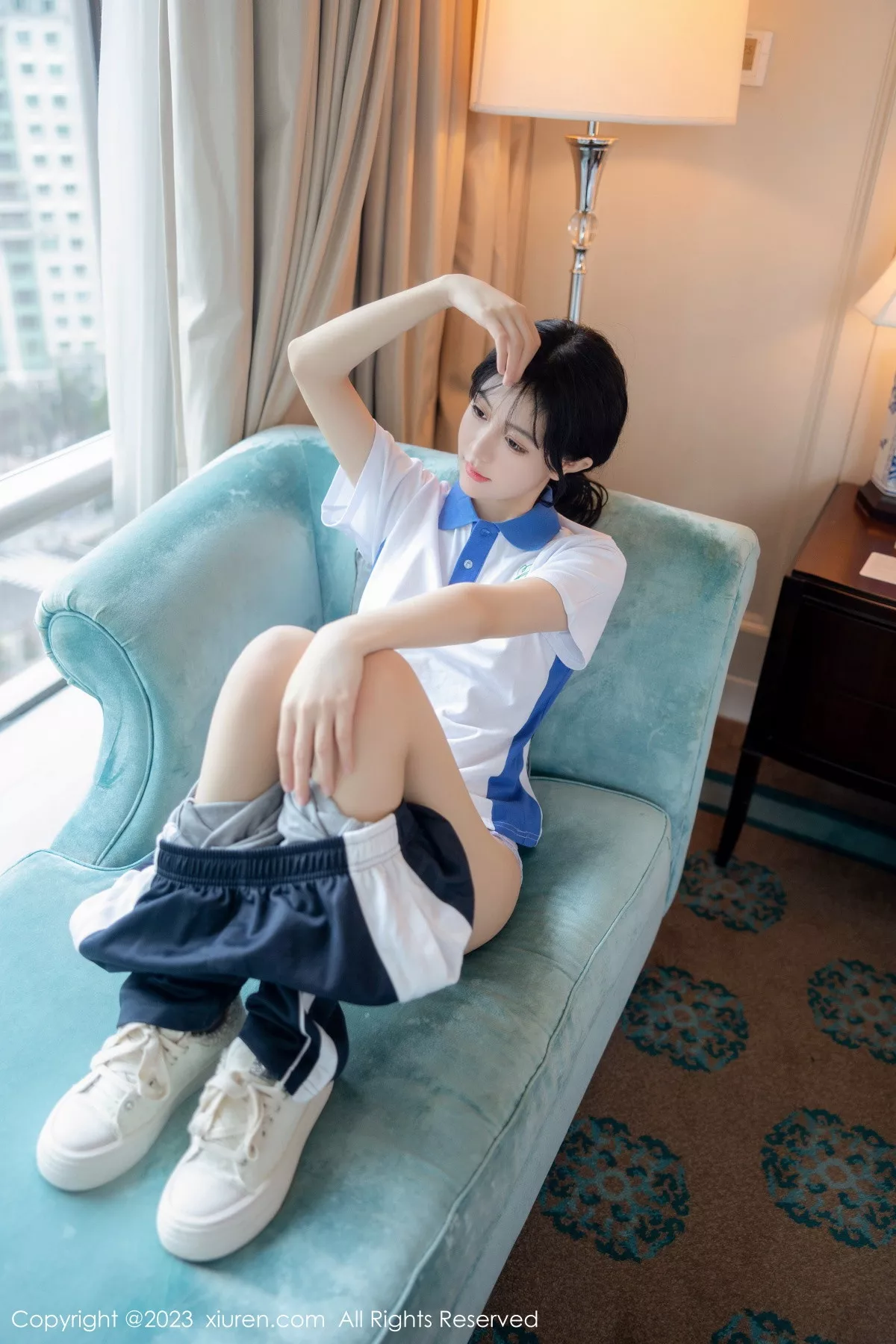 秀人集.com_[XiuRen秀人网]No.7085_模特幼幼性感学妹装扮半脱露蕾丝内衣秀完美身材迷人诱惑写真102P