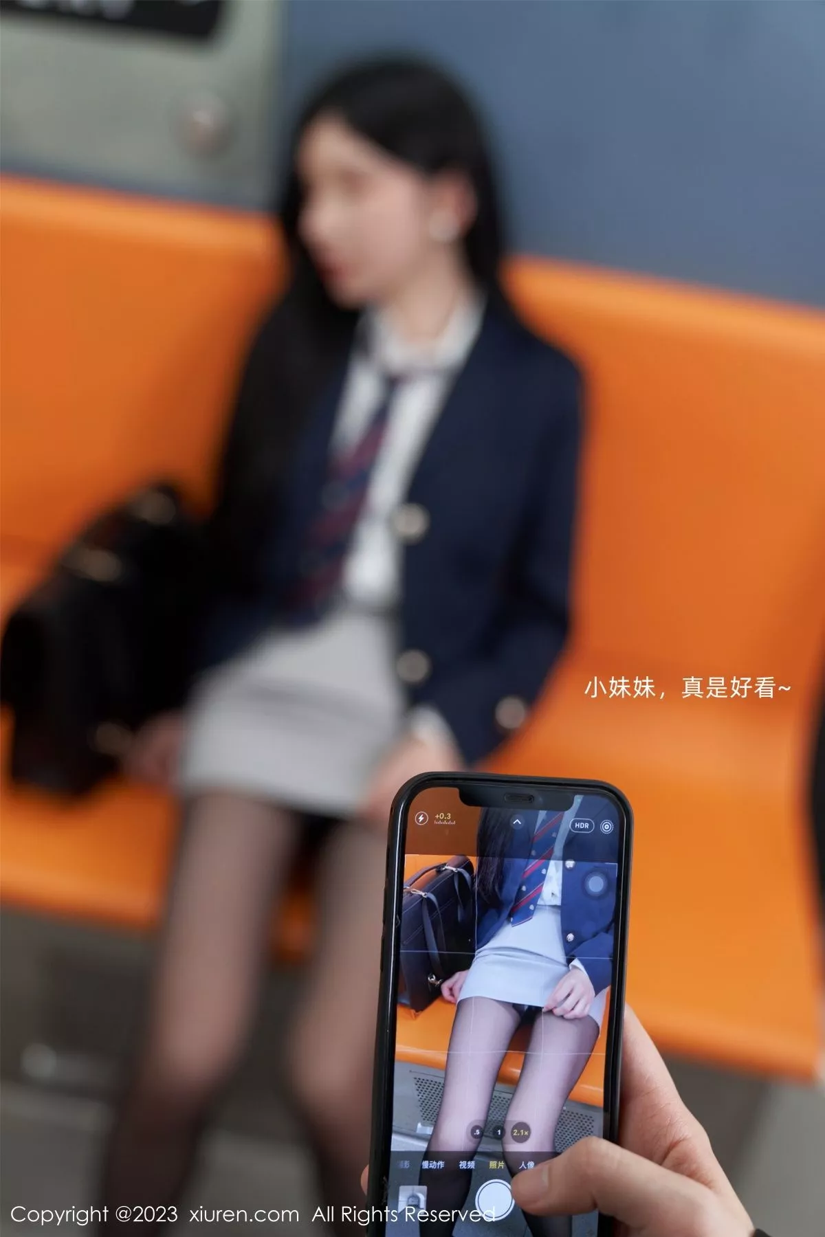 秀人集.com_[XiuRen秀人网]No.7086_女神周于希Sally地铁场景性感白色内衣配超薄黑丝完美诱惑写真100P