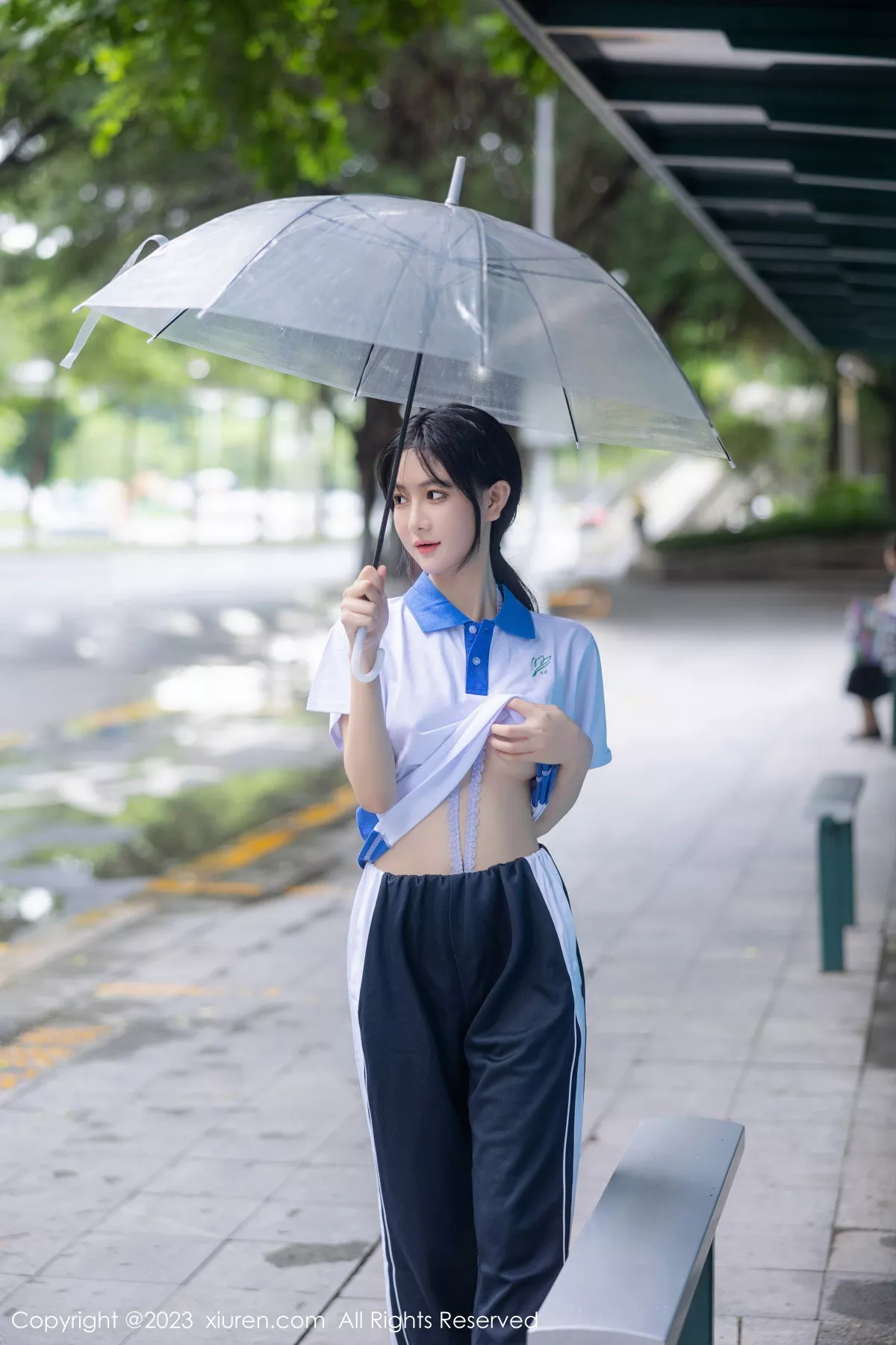 秀人集.com_[XiuRen秀人网]No.7085_模特幼幼性感学妹装扮半脱露蕾丝内衣秀完美身材迷人诱惑写真102P