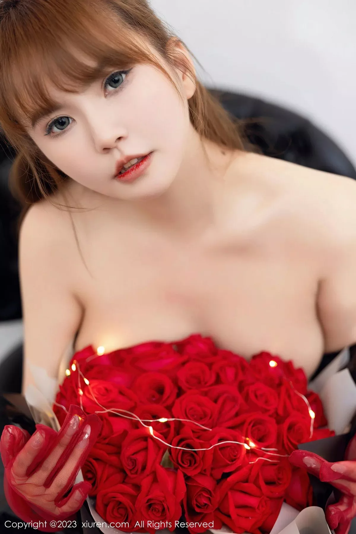 秀人集.com_[XiuRen秀人网]No.6981_模特张思允Nice性感红色轻透情趣内衣露豪乳遮点惹火诱惑写真71P