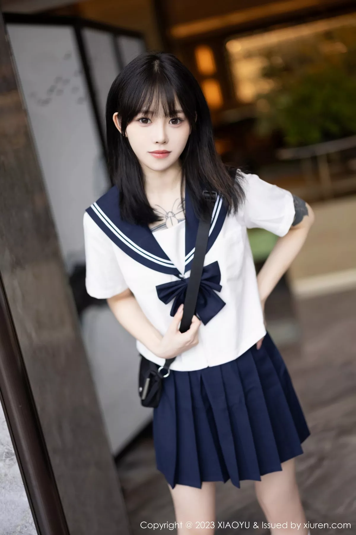 秀人集.com_[XiaoYu画语界]Vol.1087_模特奶瓶性感白色学妹服饰露白色情趣内衣秀曼妙身姿诱惑写真88P