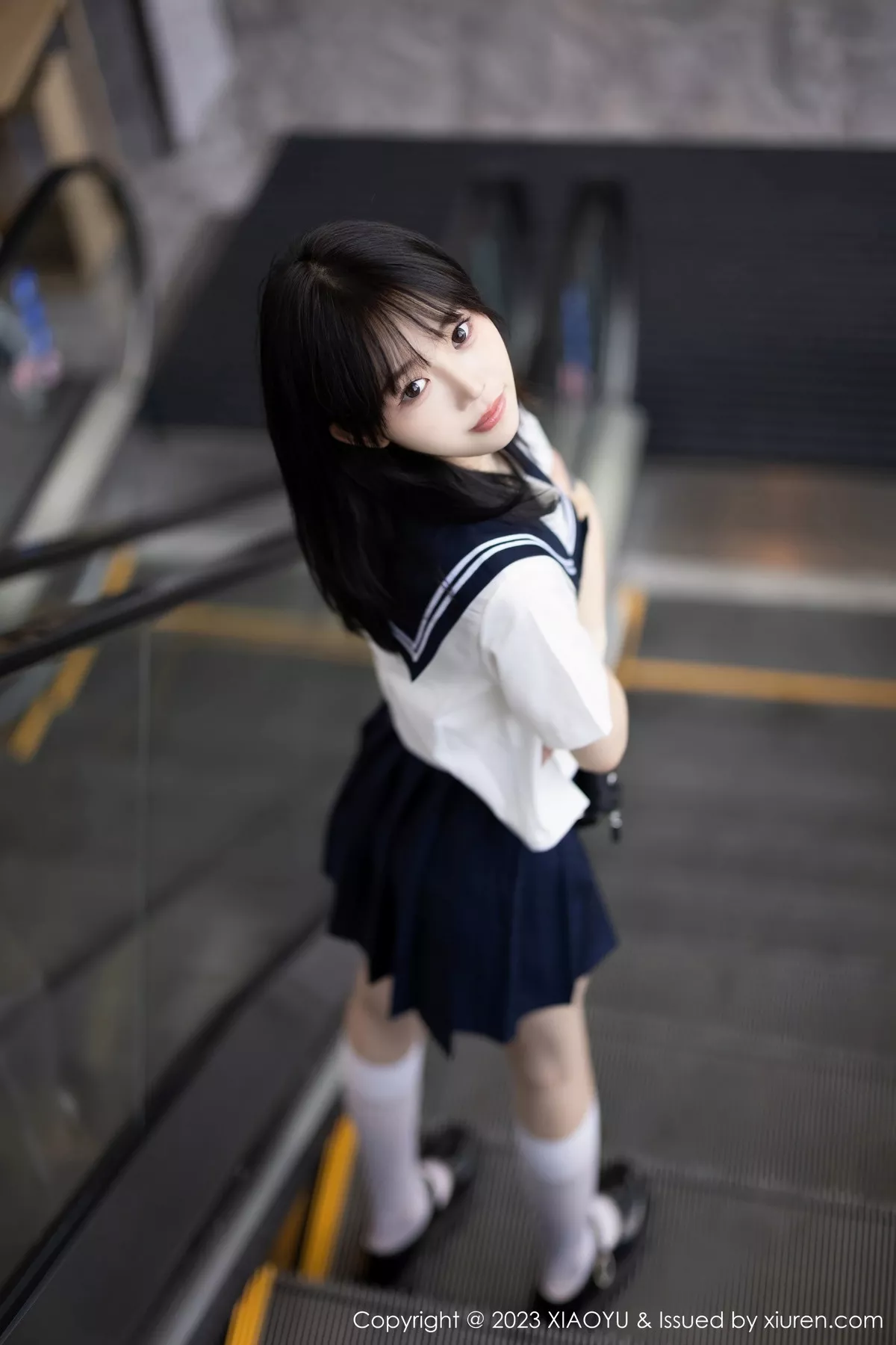 秀人集.com_[XiaoYu画语界]Vol.1087_模特奶瓶性感白色学妹服饰露白色情趣内衣秀曼妙身姿诱惑写真88P