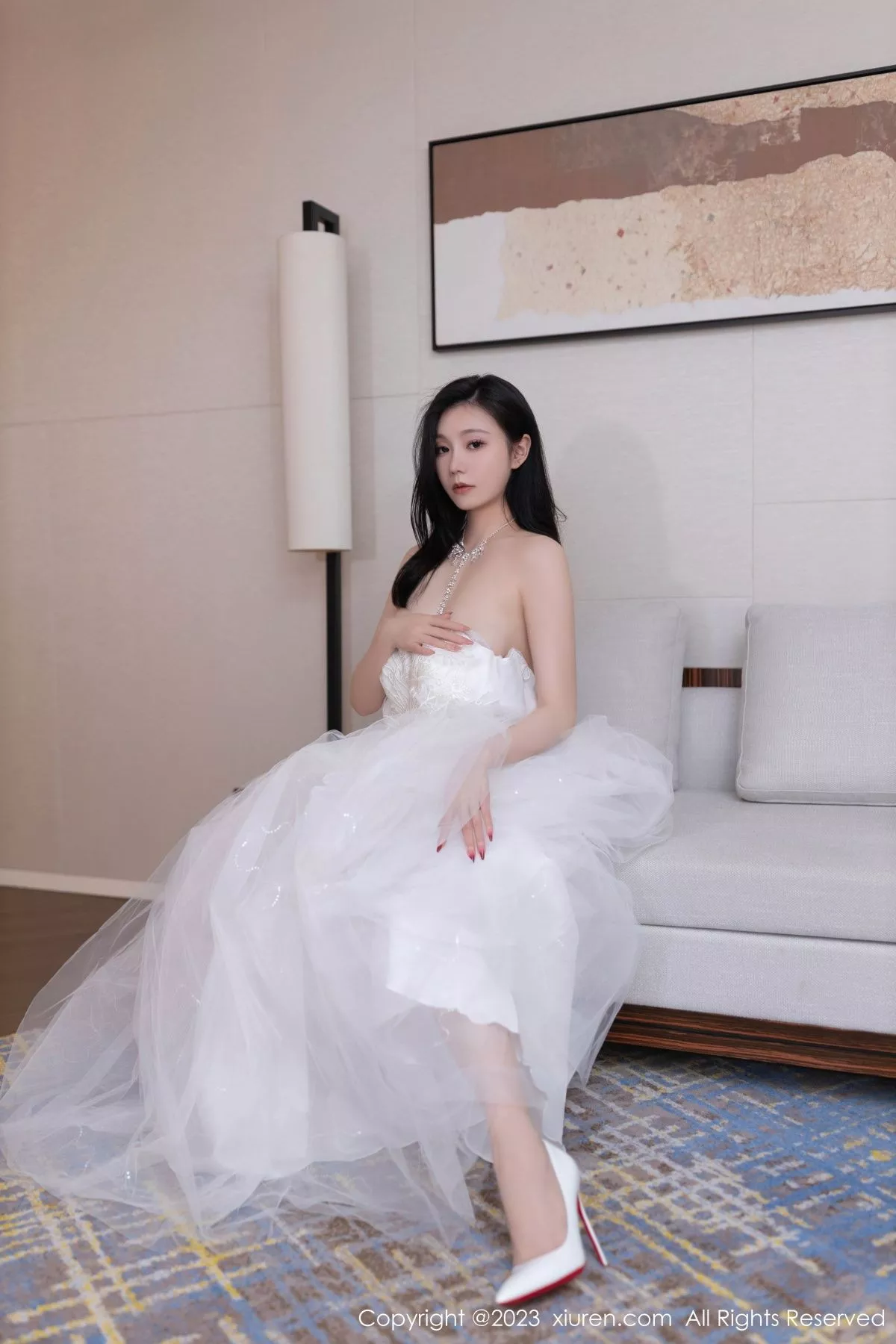 秀人集.com_[XiuRen秀人网]No.7201_模特安然anran私房脱性感白色婚纱长裙秀惹火身材撩人诱惑写真79P